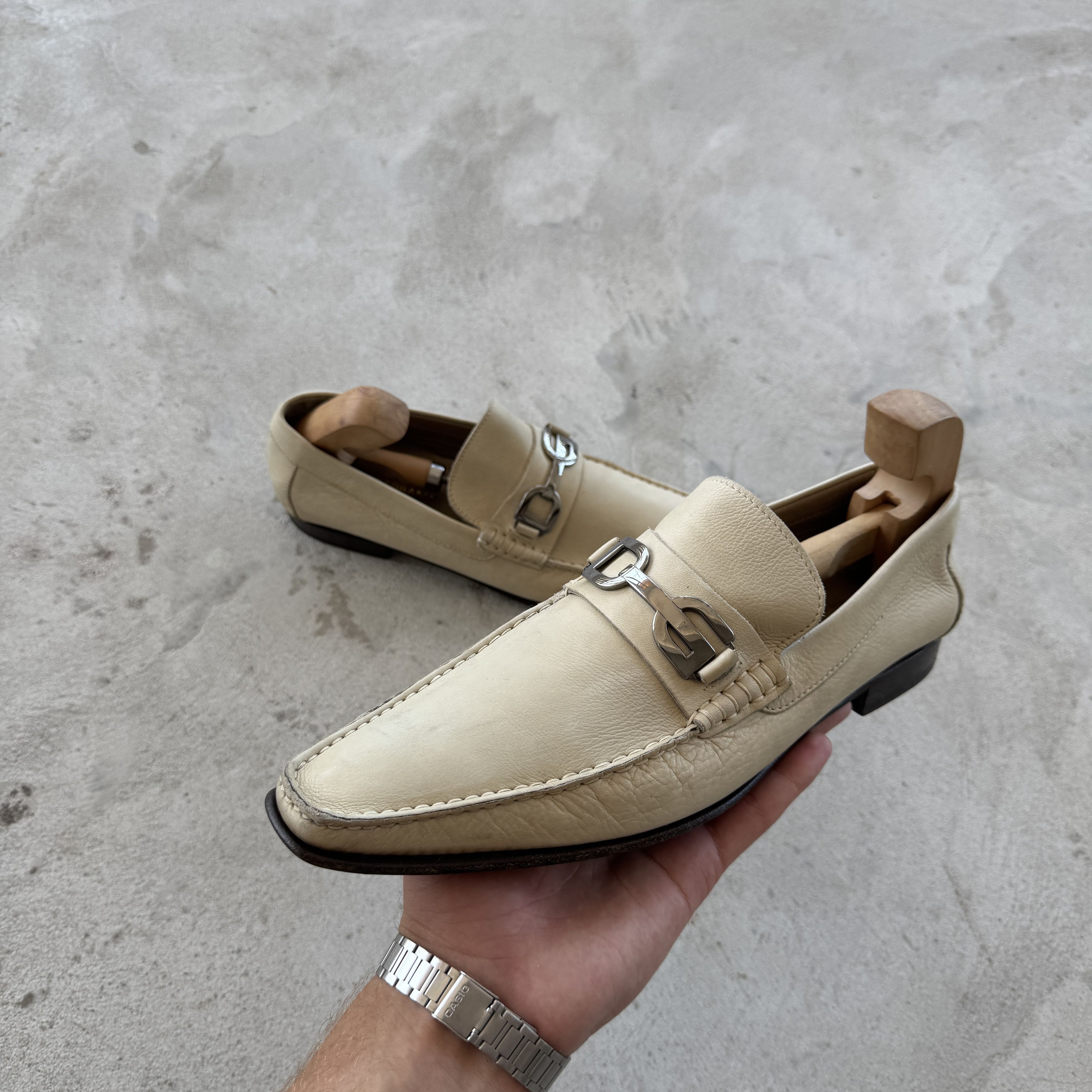 Dolce & Gabbana Vintage 90s Dolce & Gabbana Leather Shoes Size US 10 / EU 43 - 1 Thumbnail