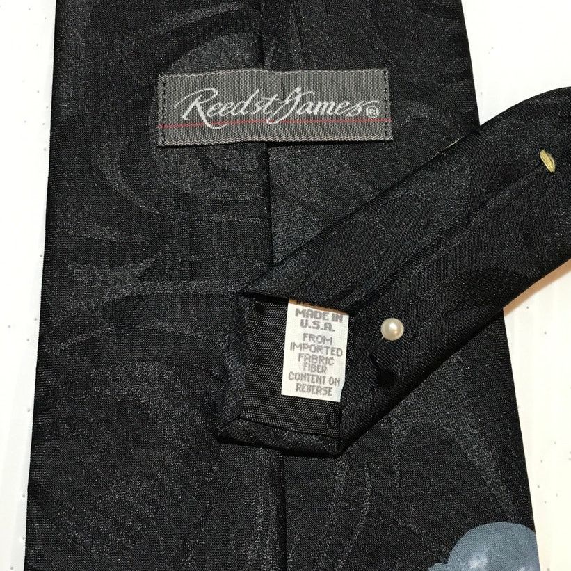 Other Reed St. James Birds Deer Hunting Classic Wide Men Necktie Size ONE SIZE - 4 Thumbnail