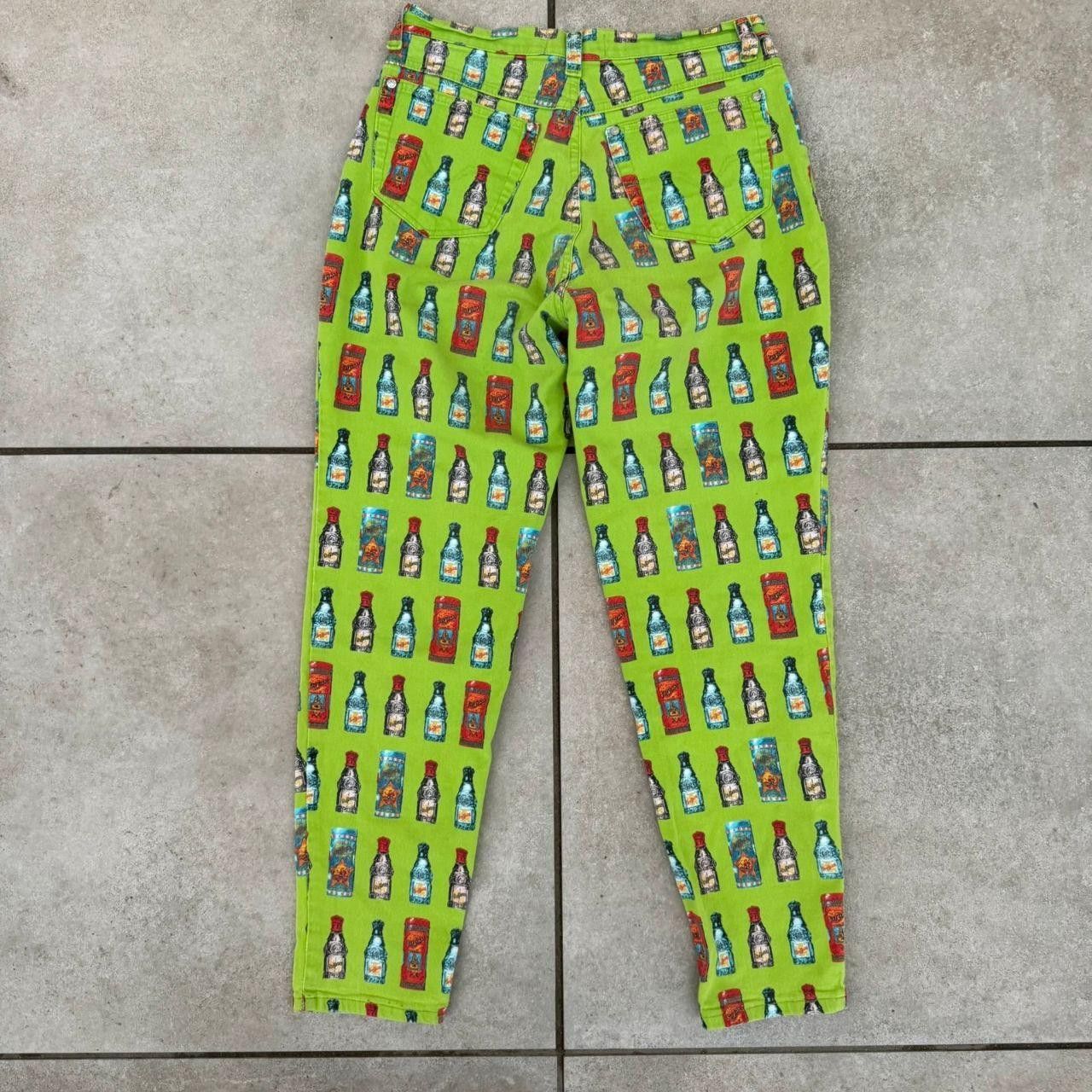 Versace Versace Vintage 90s Unique Design Full Print Made in Italy Size US 33 - 2 Thumbnail