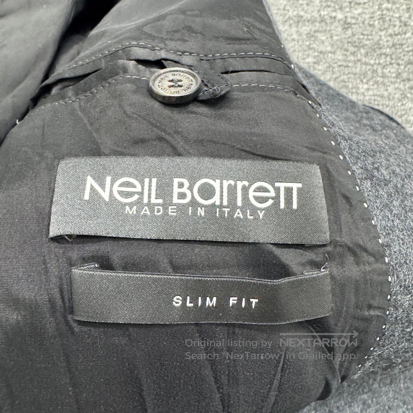 Neil Barrett NEIL BARRETT Wool coat| Size US M / EU 48-50 / 2 - 3 Thumbnail
