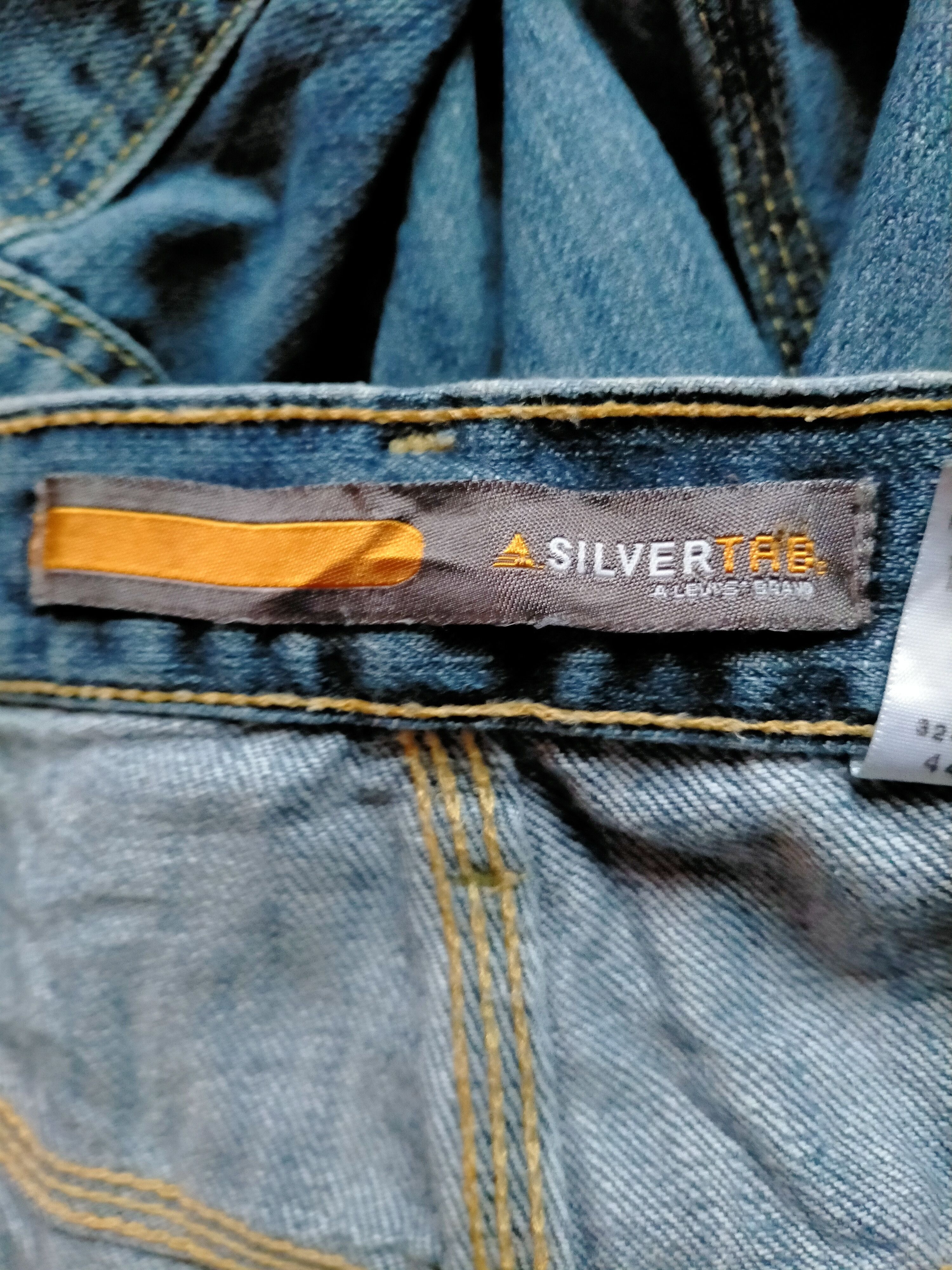 Levi's Levis Silvertab Carpenter Worker Baggy Jeans Size US 34 / EU 50 - 17 Thumbnail