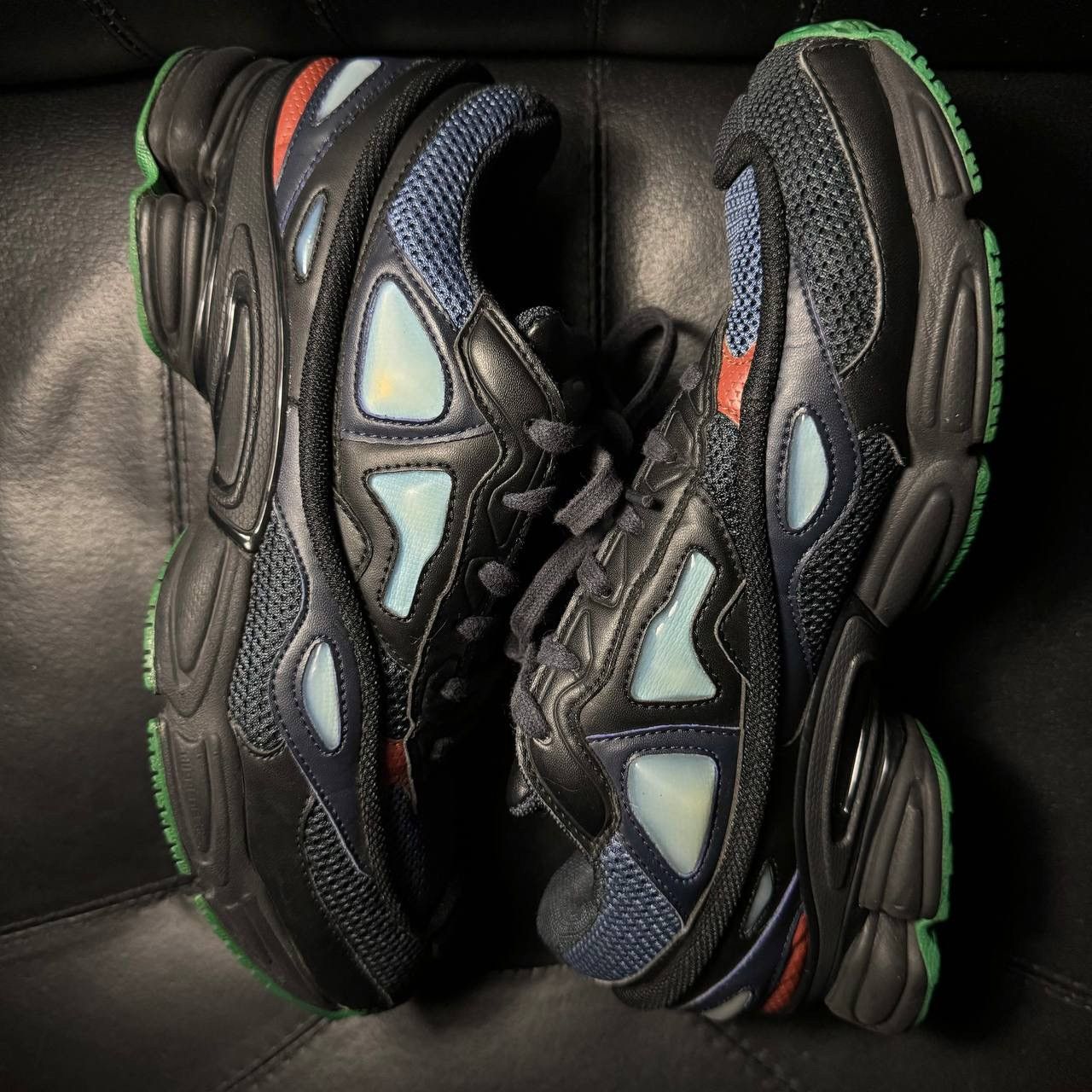 Adidas × Raf Simons Adidas Raf Simons Ozweego Night Marine Size US 8 / EU 41 - 3 Thumbnail