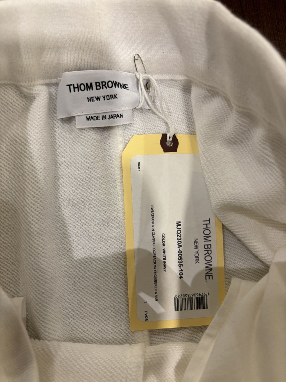 Thom Browne Thom Browne Cotton Sweatpants Size US 30 / EU 46 - 3 Thumbnail