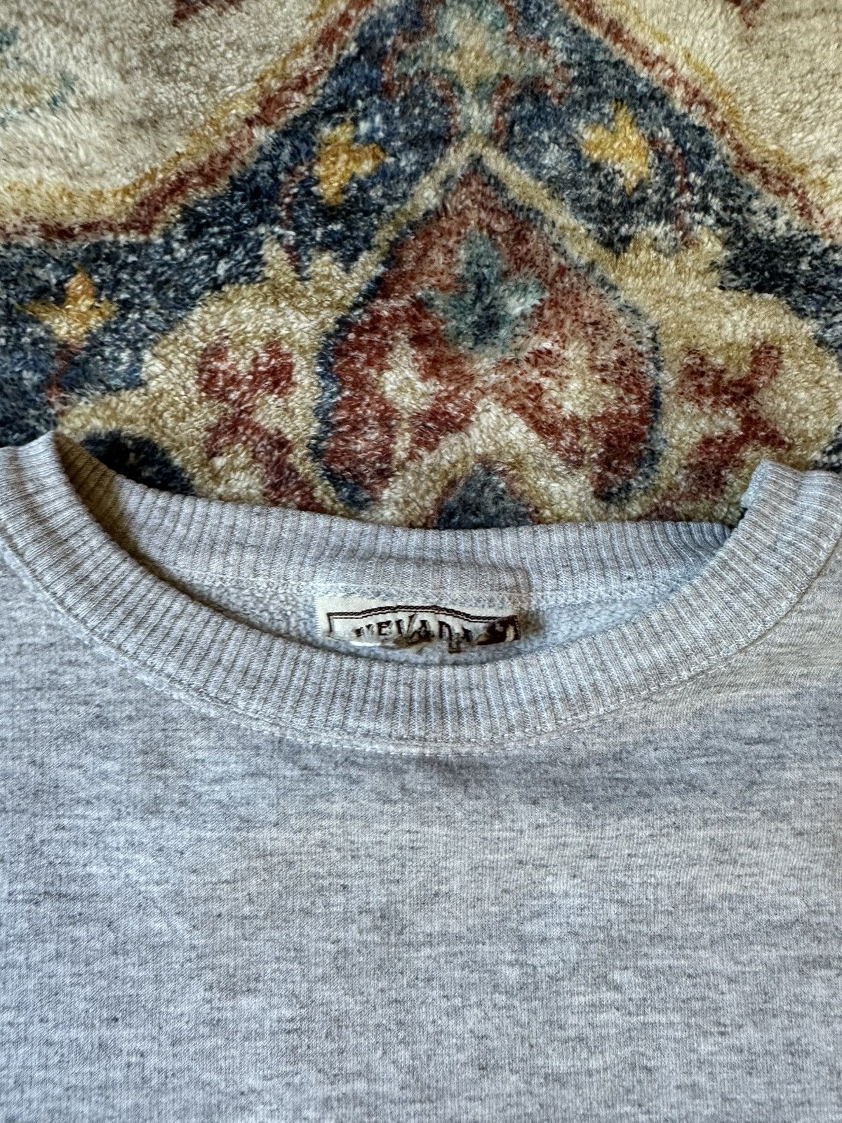 Vintage Vintage Nevada Jeanswear Spellout Crewneck Large Size US L / EU 52-54 / 3 - 3 Thumbnail