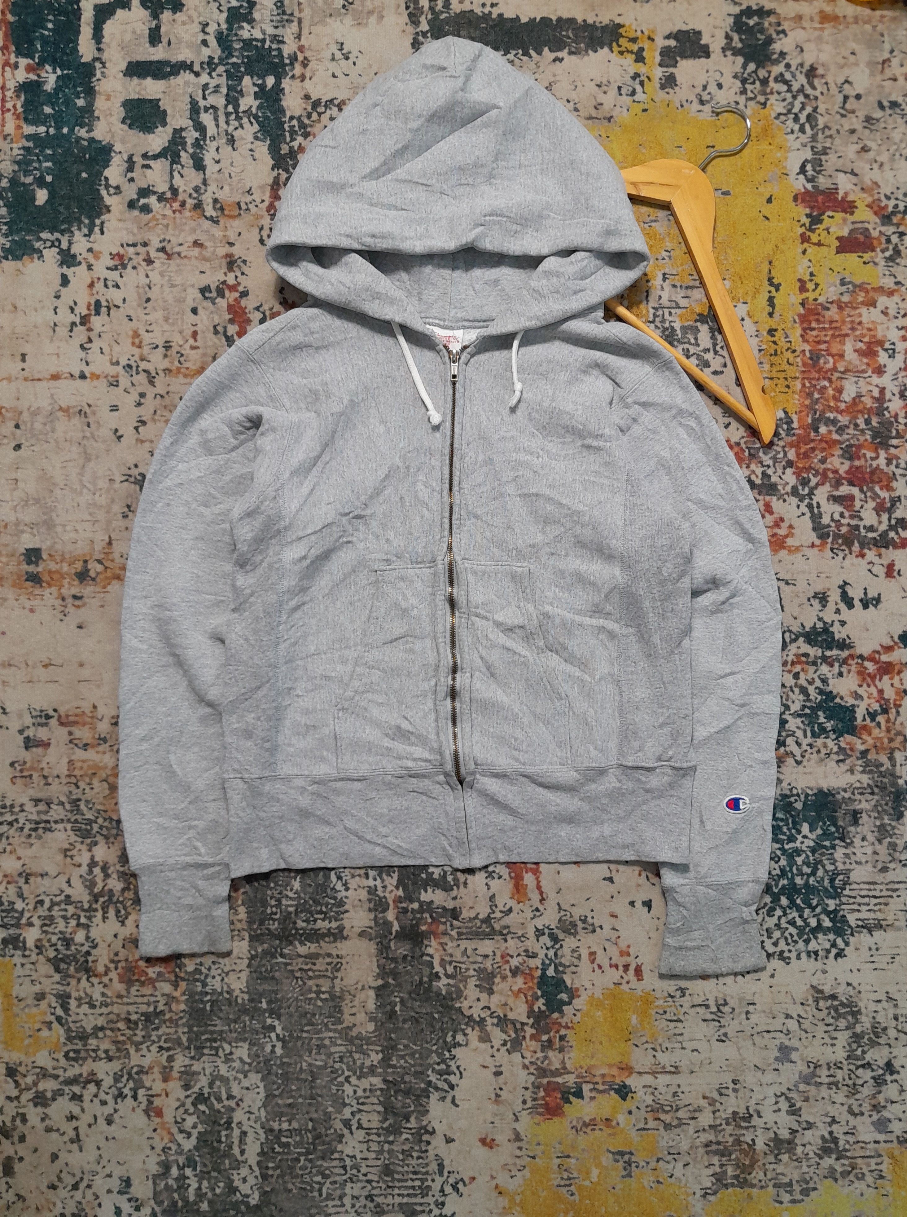 Champion Vintage 70s Champion Zipper Hoodie Red Tag Made In Usa Size US S / EU 44-46 / 1 - 1 Thumbnail