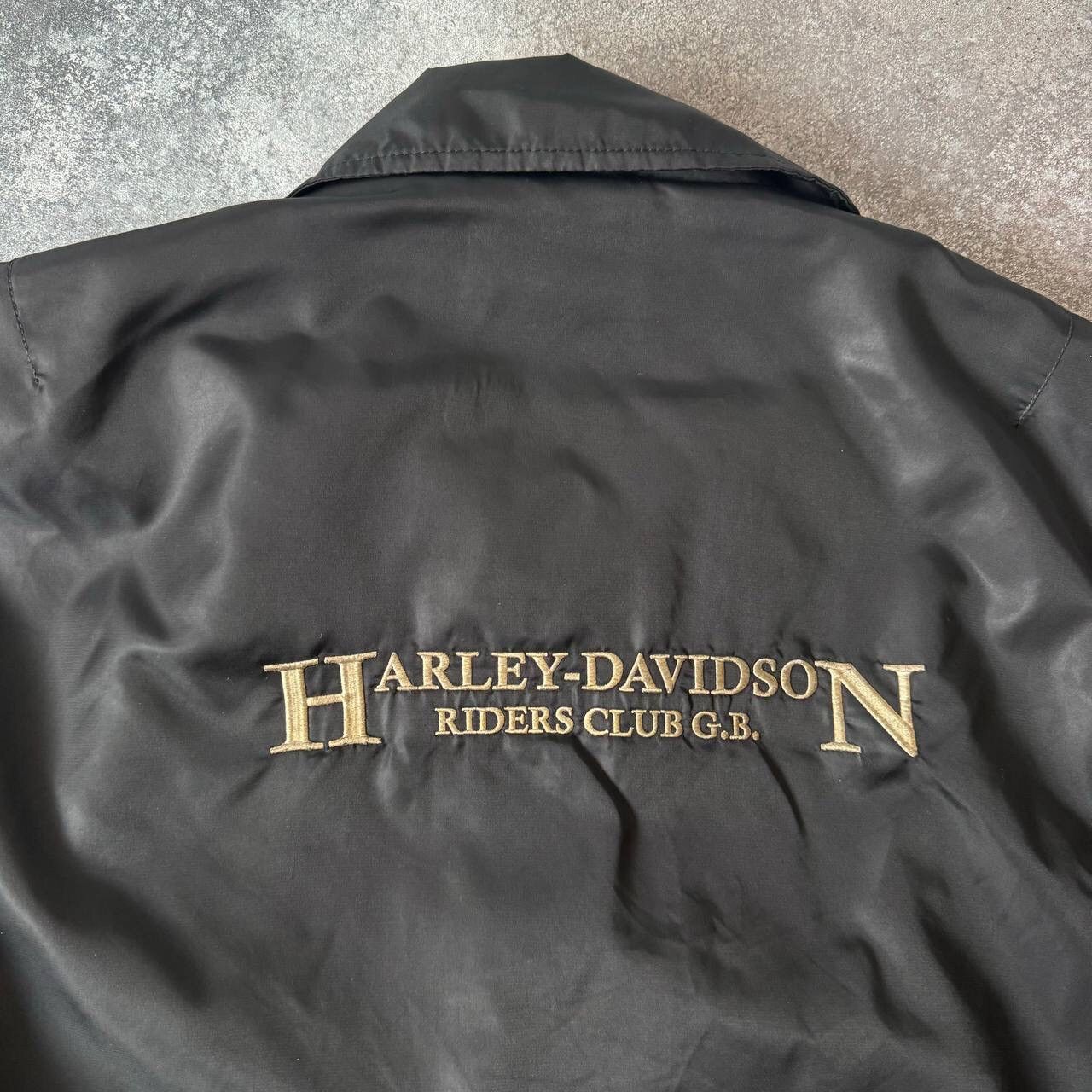 Harley Davidson Harley Davidson Vintage MA-1 Bomber Jacket Size US XL / EU 56 / 4 - 5 Thumbnail