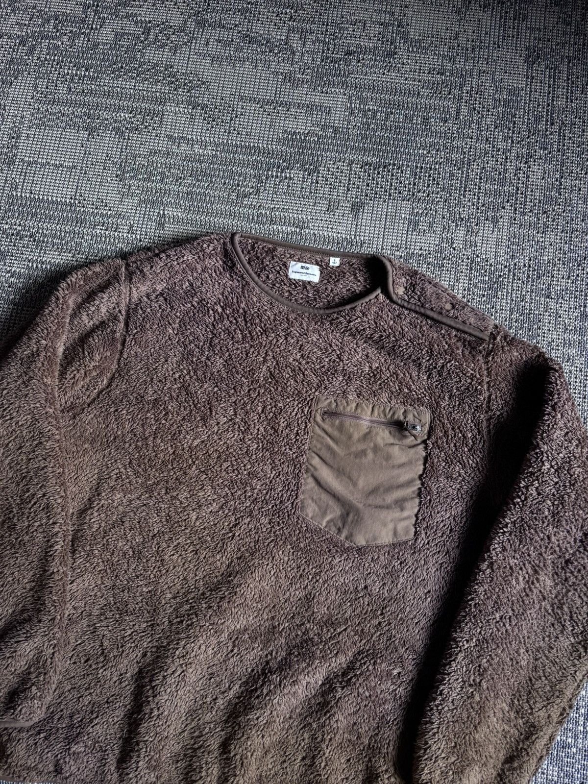Engineered Garments × Uniqlo Engineered Garments NY & Uniqlo Teddy Fleece Sweater Size US M / EU 48-50 / 2 - 2 Thumbnail
