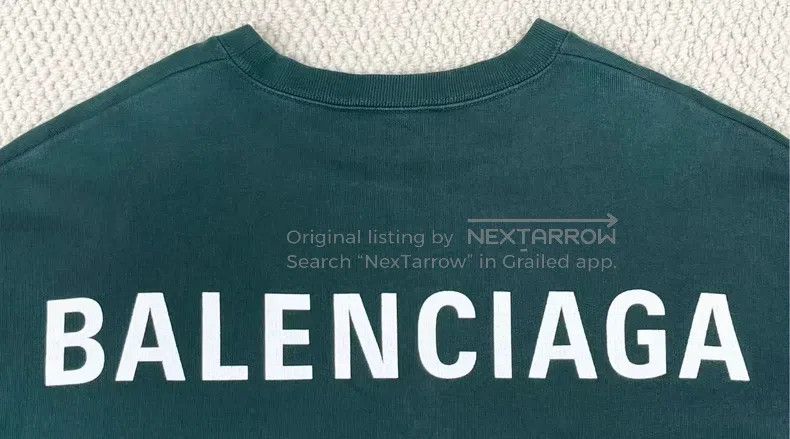 Balenciaga Balenciaga Olive Vintage Back Alphabet Logo Hoodie Size US L / EU 52-54 / 3 - 5 Thumbnail