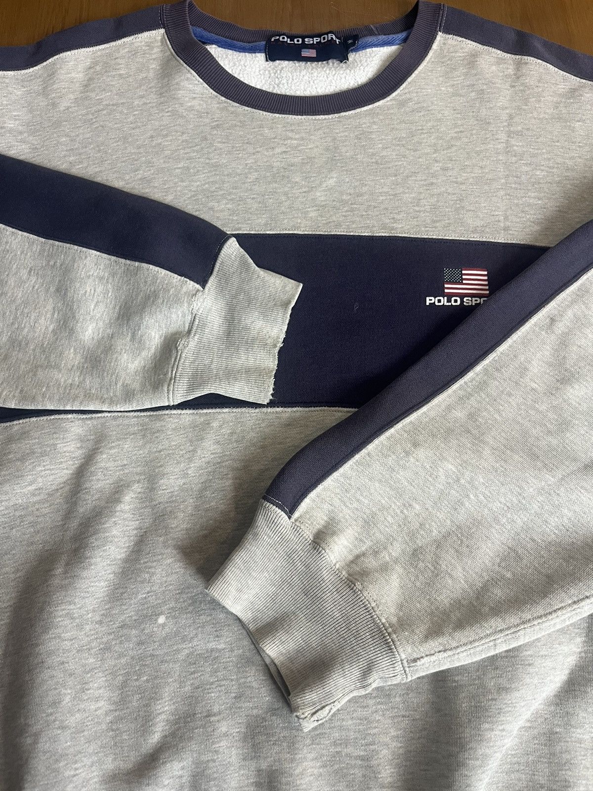 Polo Ralph Lauren Vintage POLO SPORT RALPH LAUREN Sweater 90’s Shirt Size US M / EU 48-50 / 2 - 7 Thumbnail