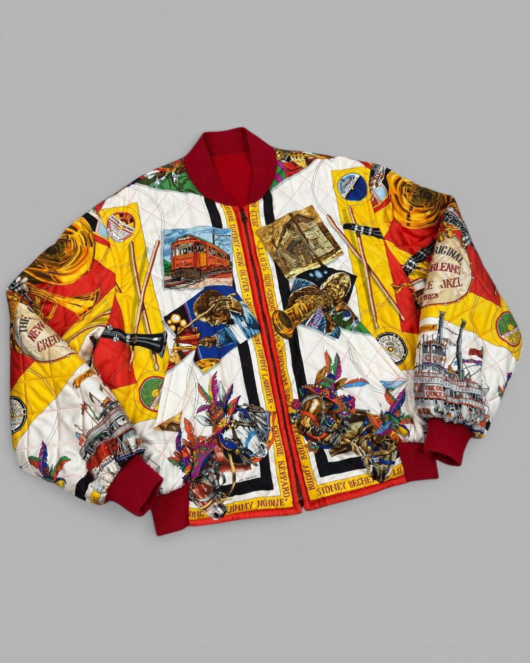 Hermes 1996-1997 Hermès «The Original New-Orleans Jazz 1923” Size US L / EU 52-54 / 3 - 2 Thumbnail