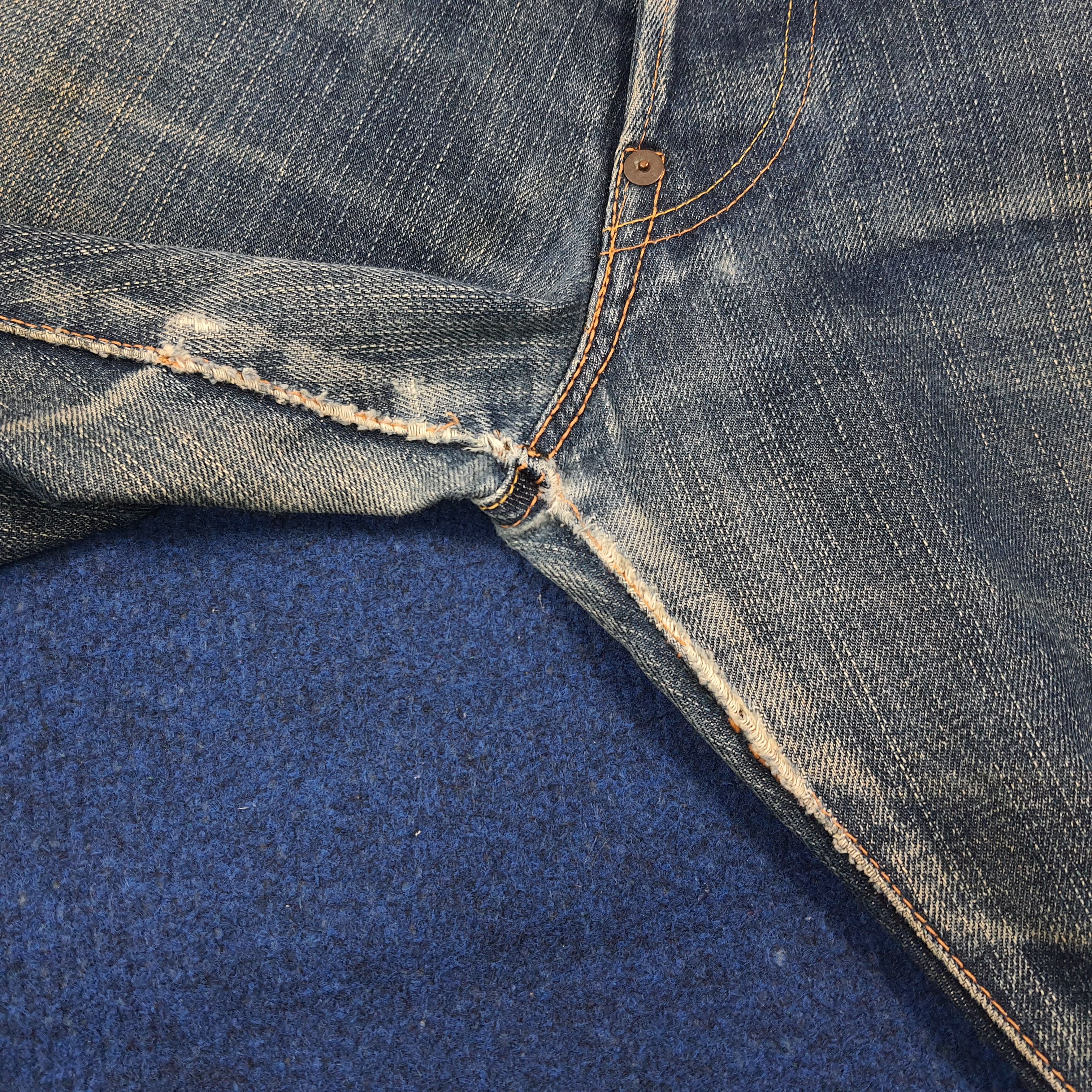 Evisu Vintage Evisu Japan Denim Custom Red Daicock Jeans C297N24 Size US 34 / EU 50 - 16 Thumbnail
