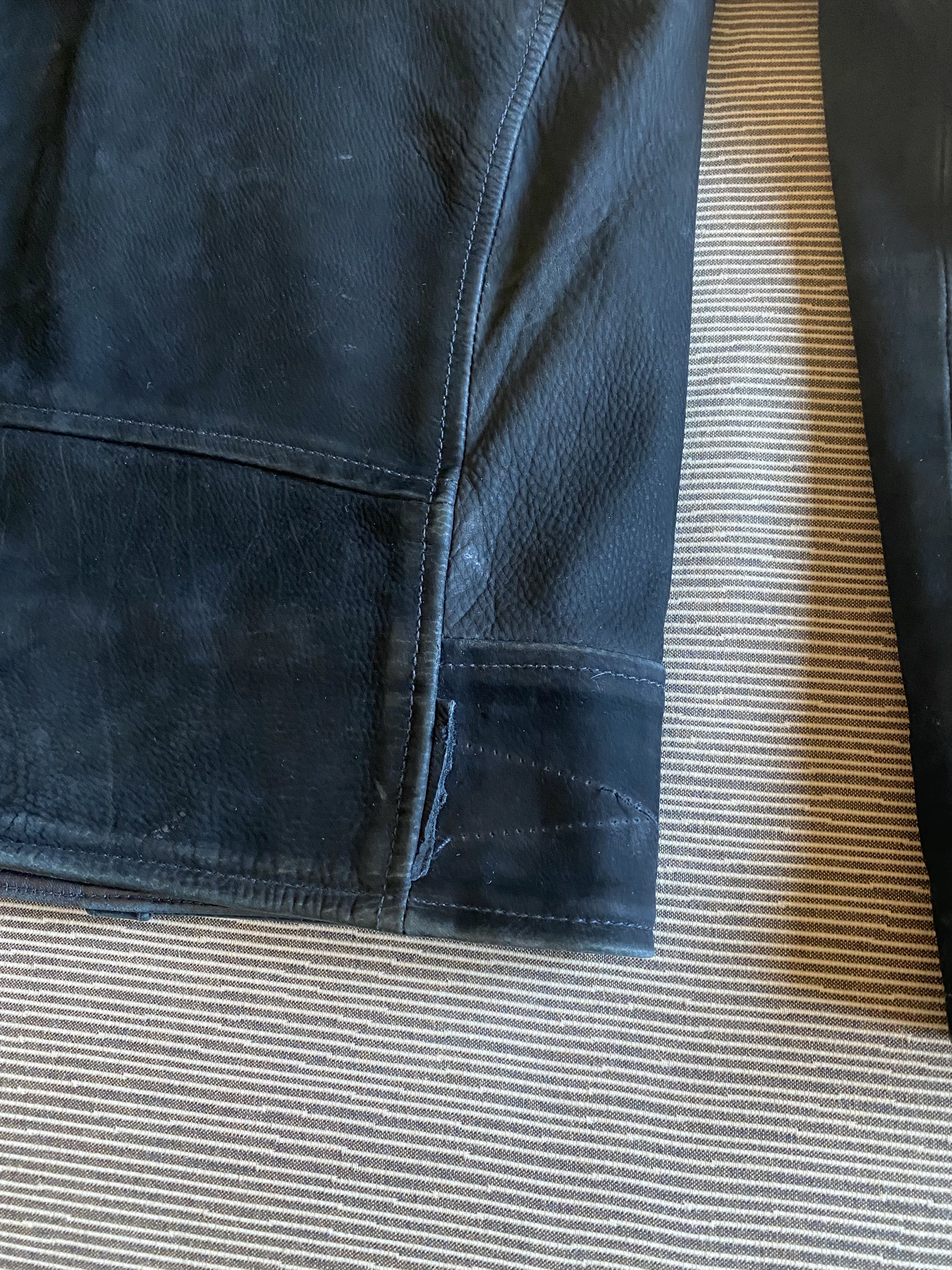 Other TALA Suede Moto Jacket – Made in USA – Black – Men’s L Size US L / EU 52-54 / 3 - 8 Thumbnail