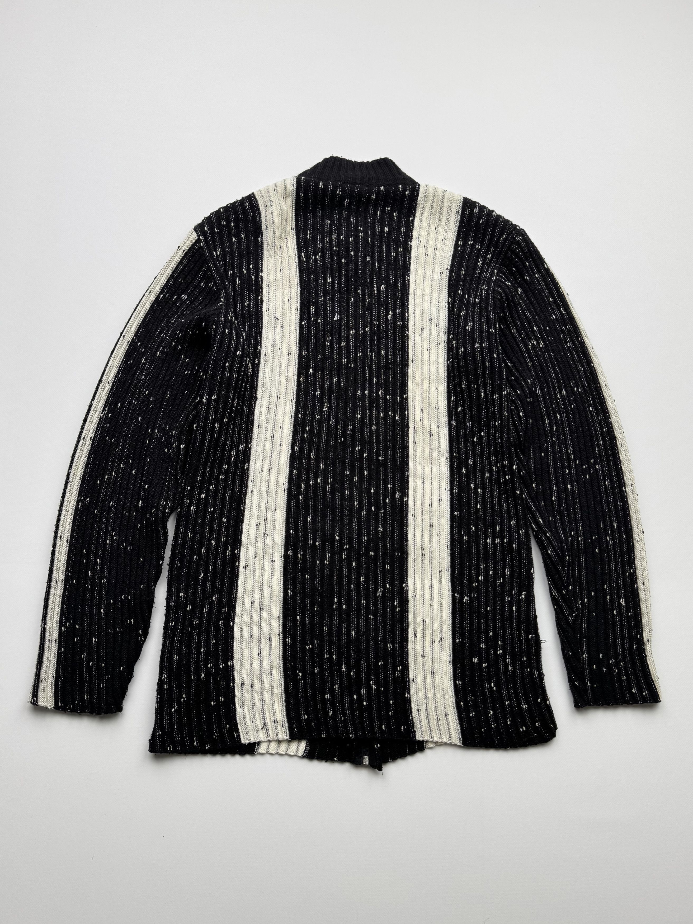 Vintage Vintage Ribbed Zipper Sweater B389(V365)E2 Size US S / EU 44-46 / 1 - 5 Thumbnail