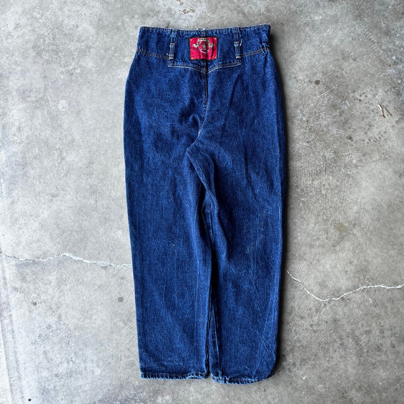 Vintage Vintage Joujou High-Waisted Jeans Women 11/12 Blue 00S 30X27 Size US 30 / EU 46 - 2 Thumbnail