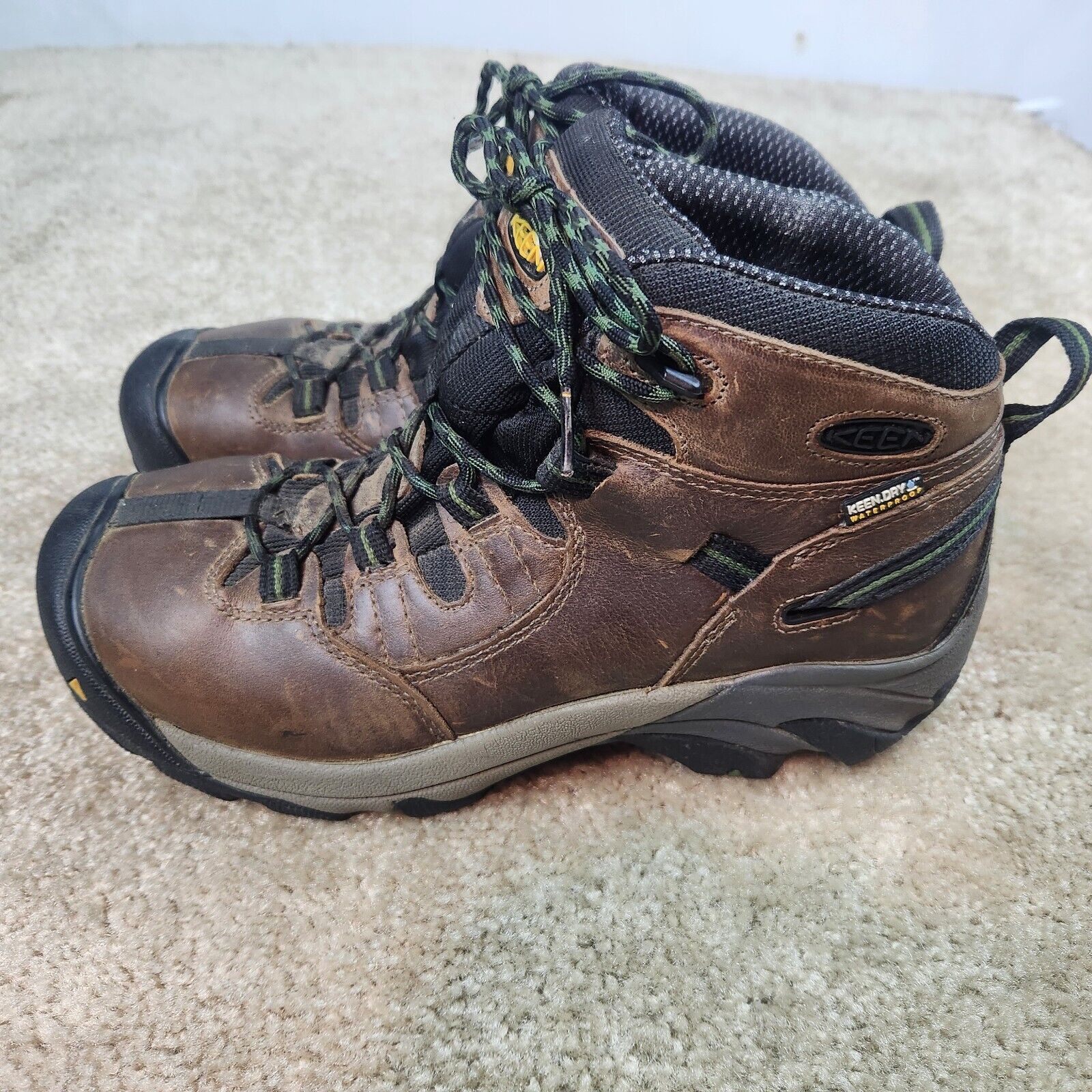 KEEN KEEN Utility Detroit XT Steel Toe Work Boots, Brown Size 8.5 Size US 8.5 / EU 41-42 - 3 Thumbnail