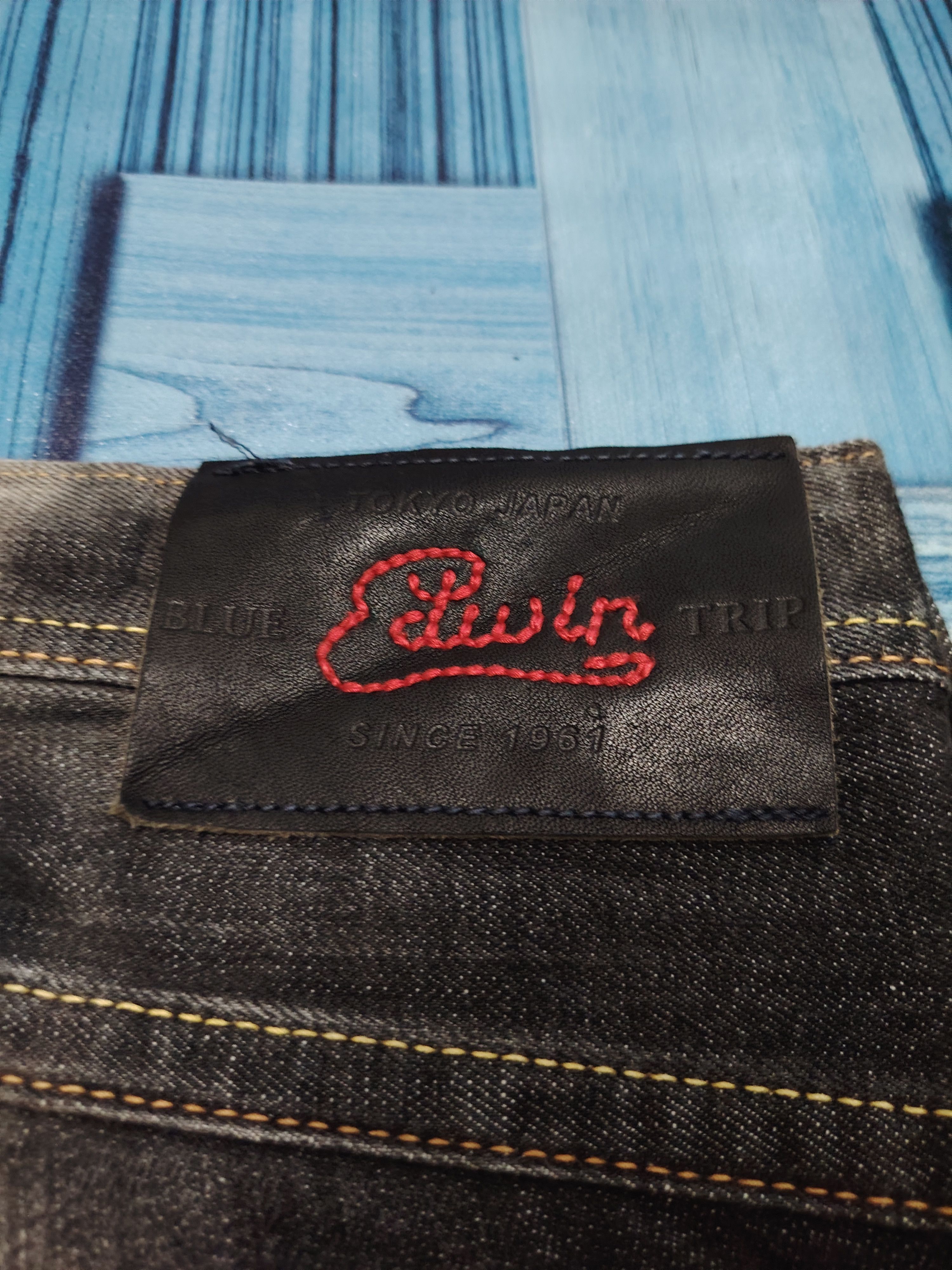 Who Decides War Japanese Edwin Flared Jeans Distressed Denim Size US 34 / EU 50 - 18 Thumbnail