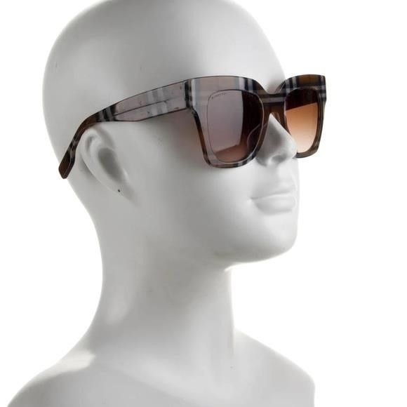 Burberry Authentic NEW BURBERRY BE4364 3967/13 WOMEN'S SUNGLASSES B Size ONE SIZE - 8 Thumbnail