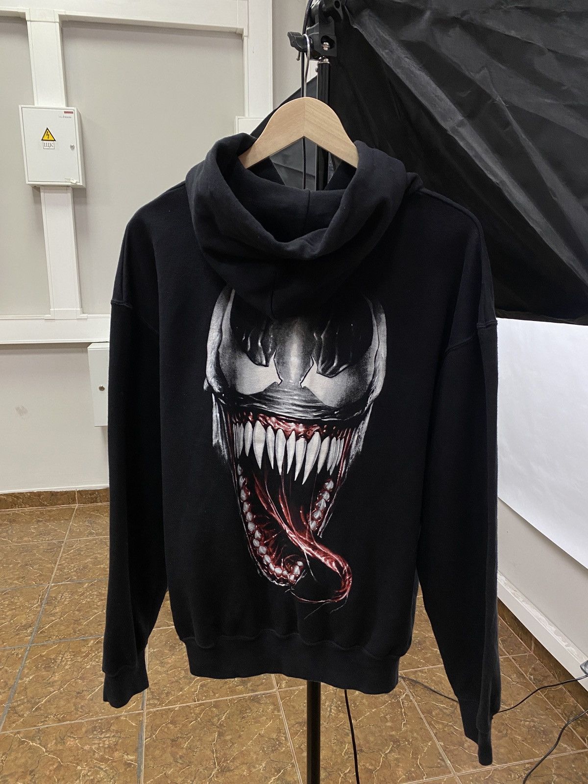 Marvel Comics 🕷️ Vintage Venom Marvel Comics Hoodie Rare Retro Hype Y2K Size US M / EU 48-50 / 2 - 1 Thumbnail