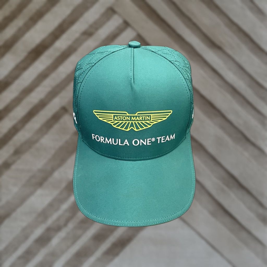 Aston Martin Baseball Cap Green Adjustable Strapback Hat Men One Size NWOT