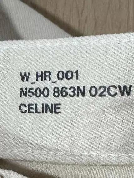 Celine Celine White Jeans Women's 26 99 New Size 26" / US 2 / IT 38 - 5 Thumbnail