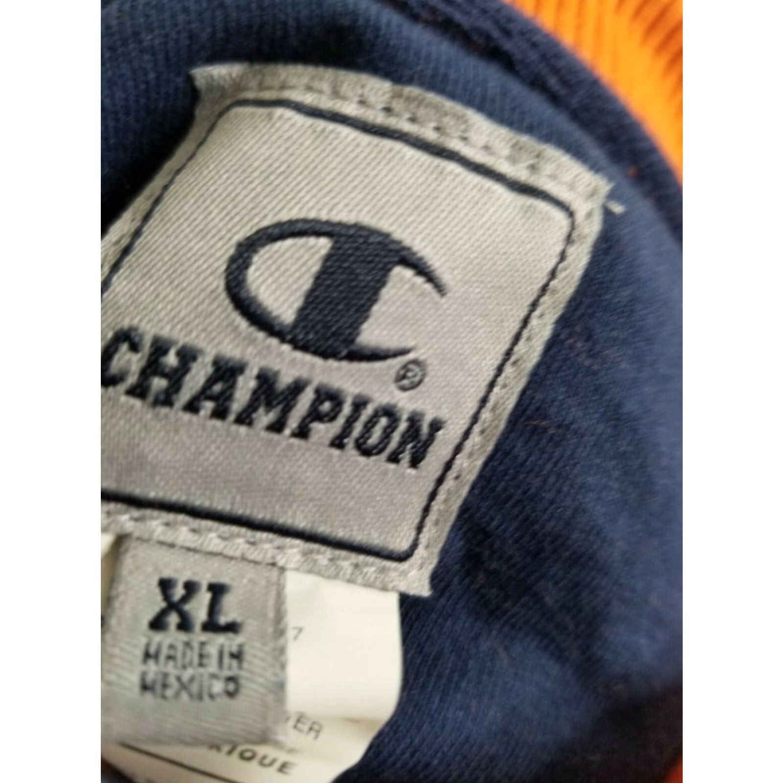 Champion VINTAGE Champion Sweatshirt Crewneck Men’s Size XL Orange 50/50 Blend Regular Fit Hip Hop Grunge Size US XL / EU 56 / 4 - 6 Thumbnail