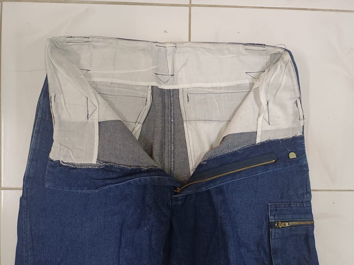 Jean × Yohji Yamamoto Ruck Dam Baggy Jogger Pant Denim Yohji Yamamoto Style Size US 31 - 6 Thumbnail