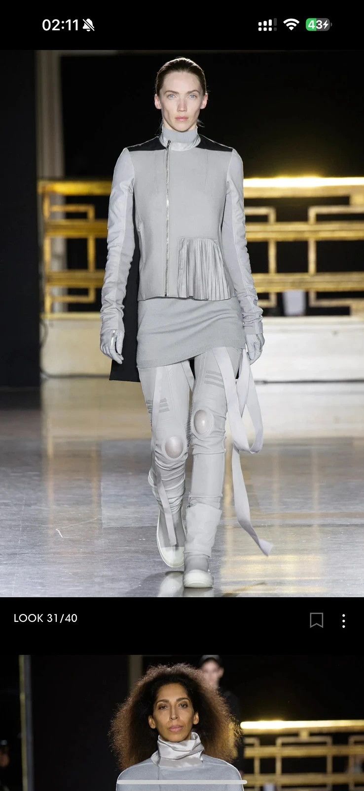 Rick Owens F/W 14 Rick owens runway jacket Size XS / US 0-2 / IT 36-38 - 2 Thumbnail