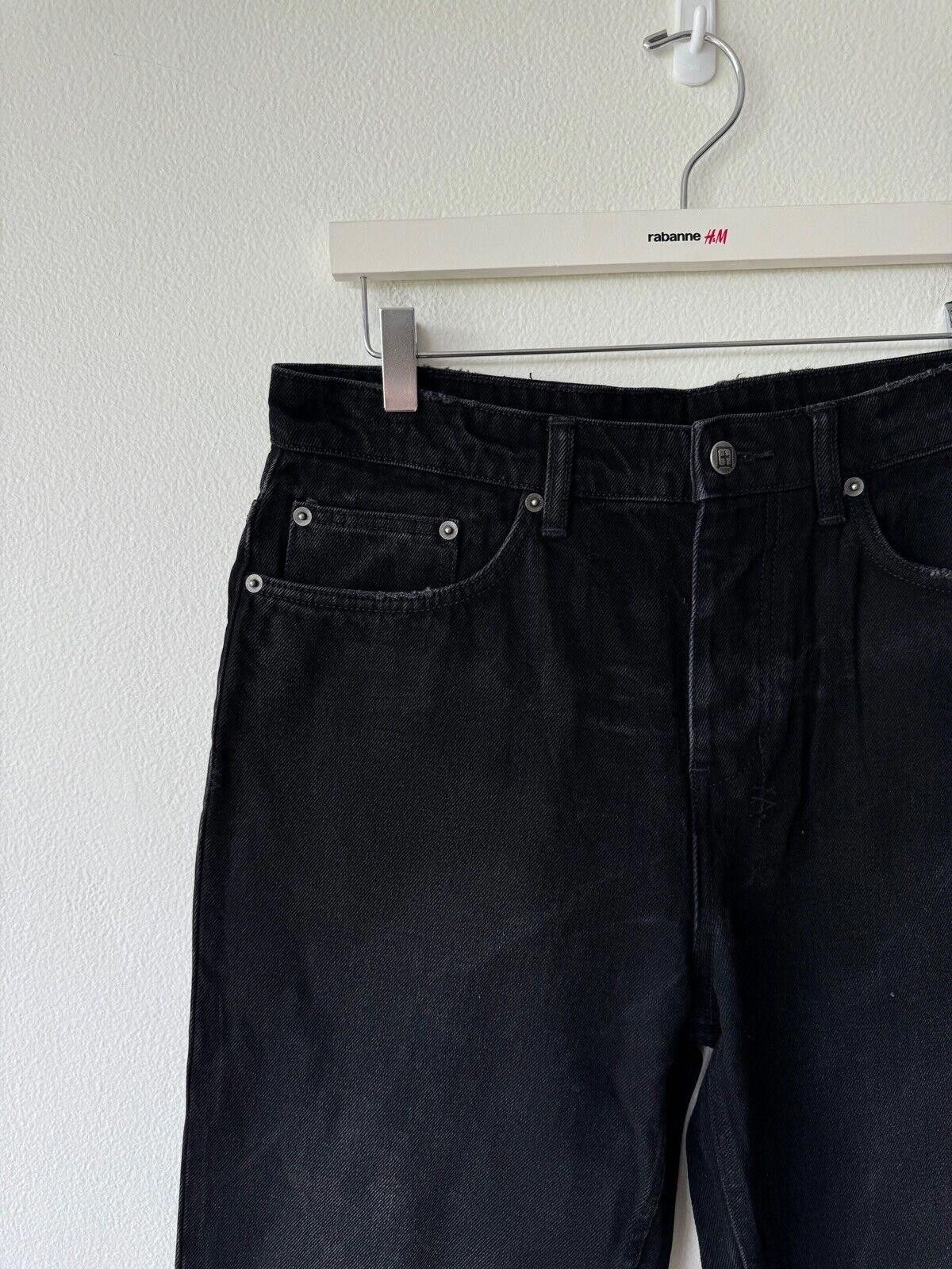 Ksubi new Ksubi mens 32 denim jean bullet wide leg black Size US 32 / EU 48 - 4 Thumbnail