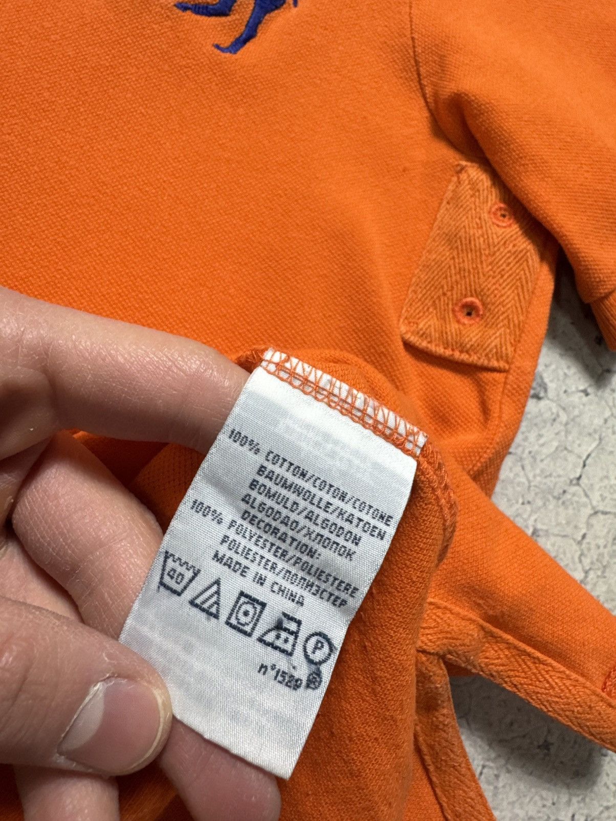Polo Ralph Lauren Polo Ralph Lauren Big Pony #3 Vintage Polo Shirt Size L Size US L / EU 52-54 / 3 - 6 Thumbnail