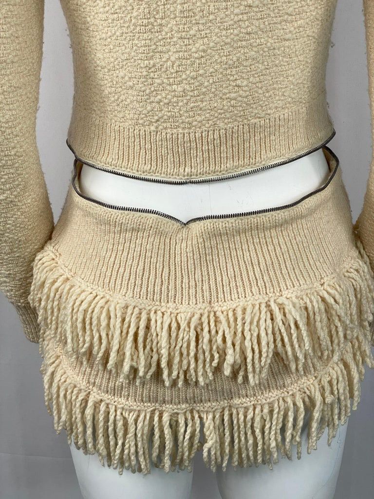 Alexander McQueen Vintage 2000s Bumster Zip Cardigan Size S / US 4 / IT 40 - 7 Thumbnail