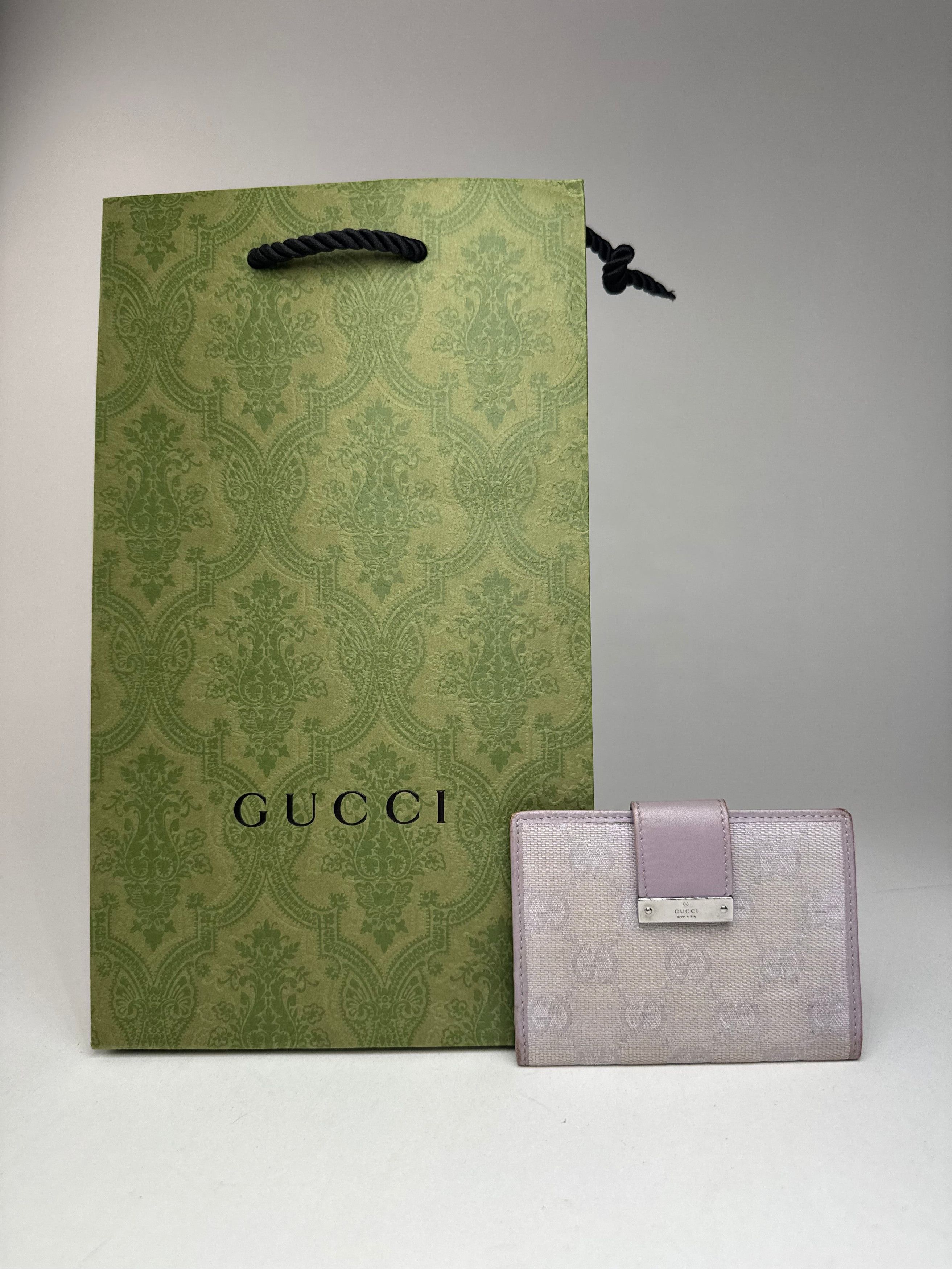 Gucci Vintage Monogram Card Holder Purple Size ONE SIZE - 1 Thumbnail