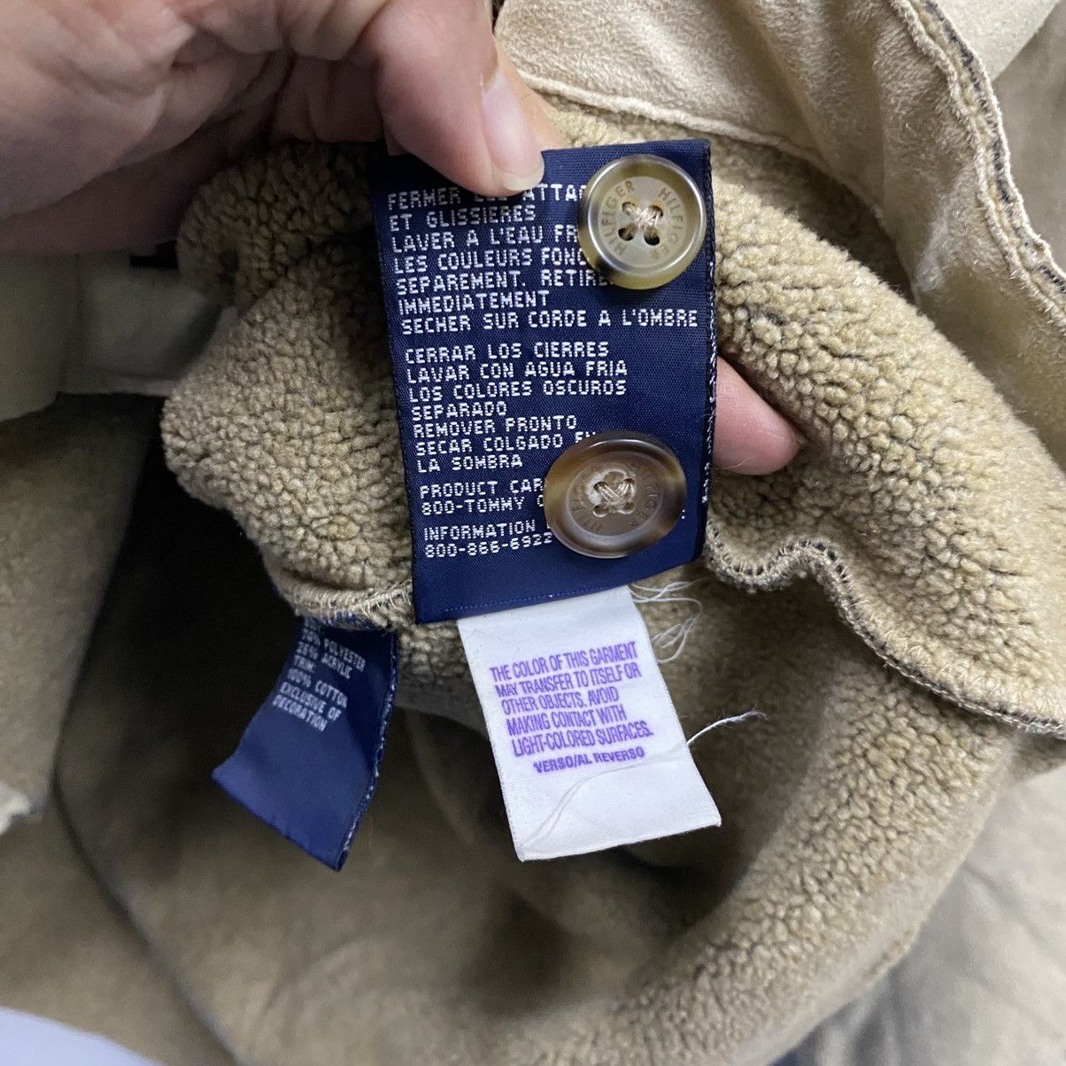 Tommy Hilfiger Tommy Hilfiger Sherpa Lined Utility Shacket (Shirt Jacket) Size US M / EU 48-50 / 2 - 14 Thumbnail