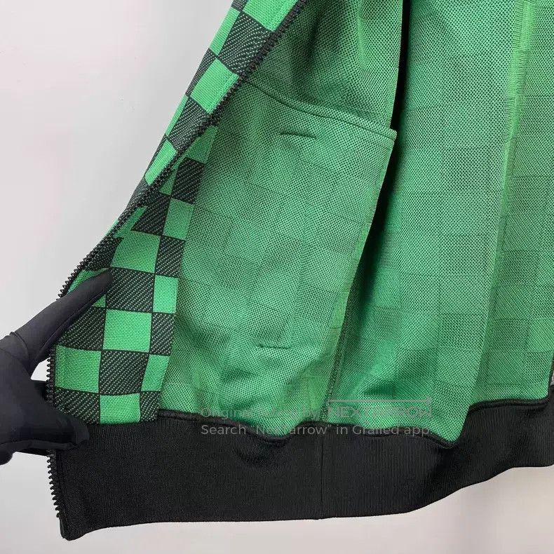 Louis Vuitton Louis Vuitton Grey-green checkerboard paneled jacket Size US M / EU 48-50 / 2 - 7 Thumbnail