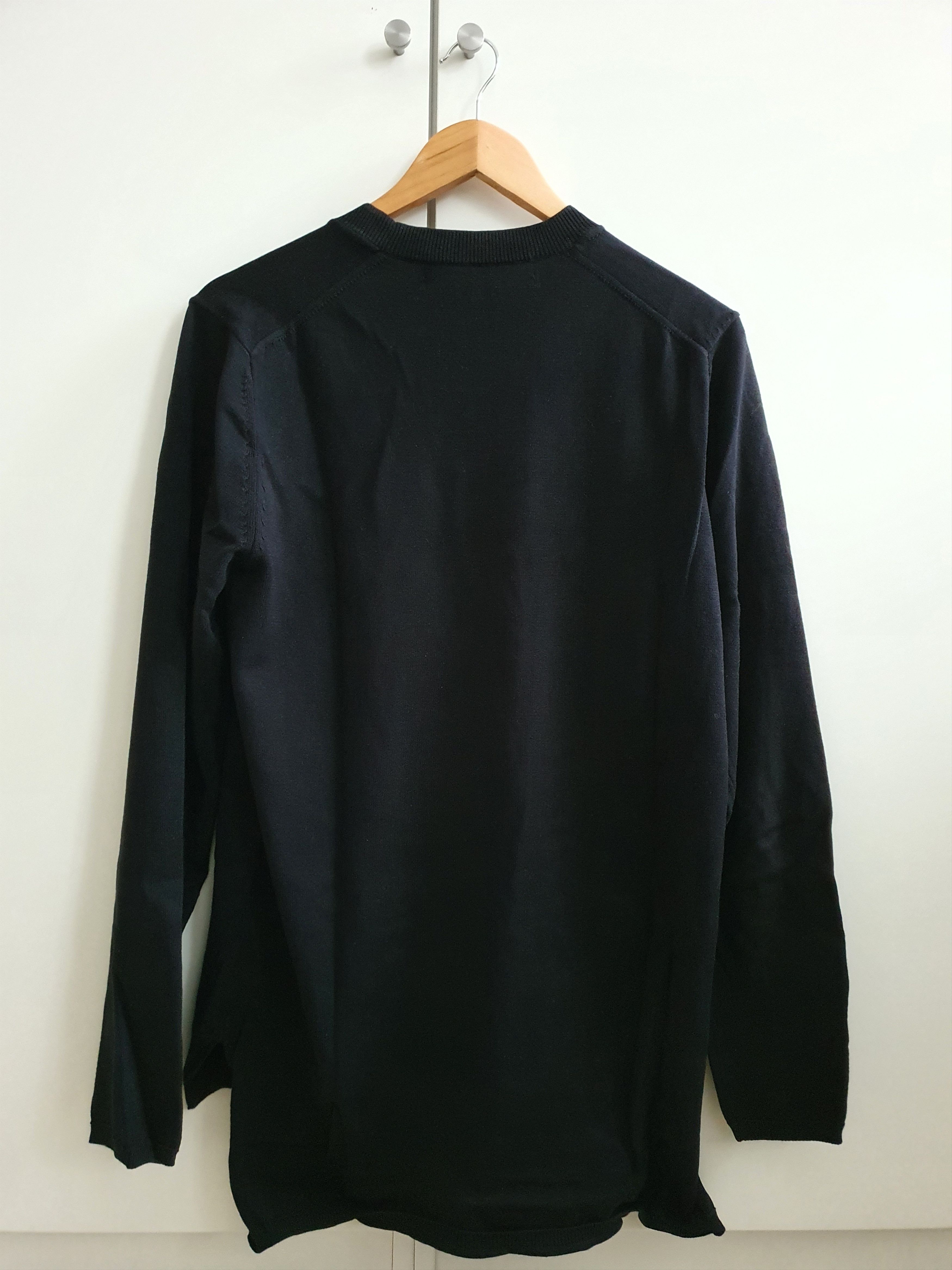 Comme des Garcons Homme Plus Comme Des Garcons Homme Plus Sweatshirt Black Size US M / EU 48-50 / 2 - 2 Thumbnail