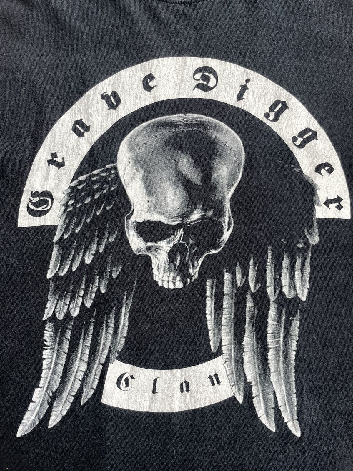 Band Tees × Gildan Grave Digger T-Shirt Size US L / EU 52-54 / 3 - 2 Thumbnail