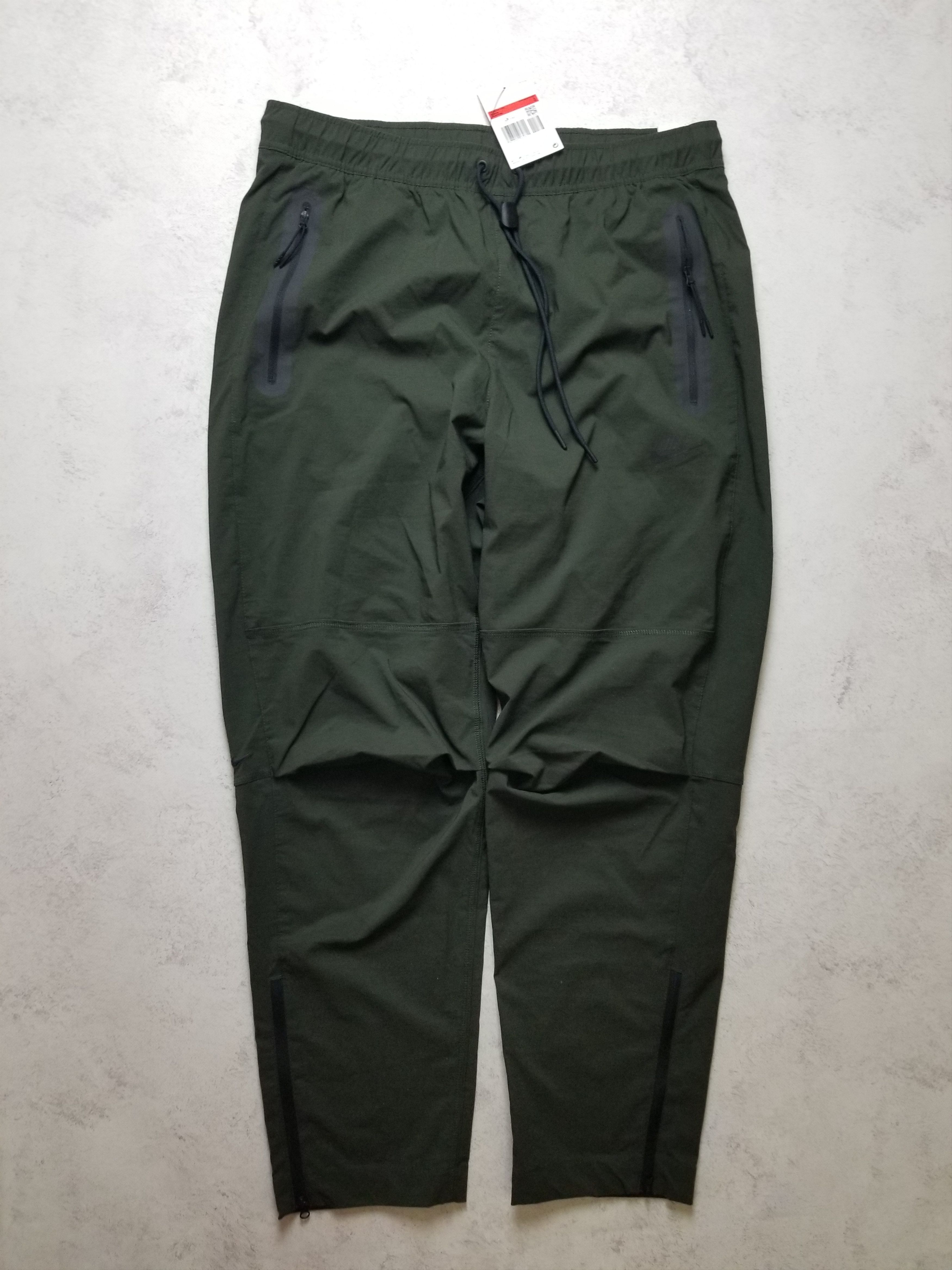 Nike Tech Woven Windrunner Tracksuit Jacket and Pants Olive Size US L / EU 52-54 / 3 - 4 Thumbnail