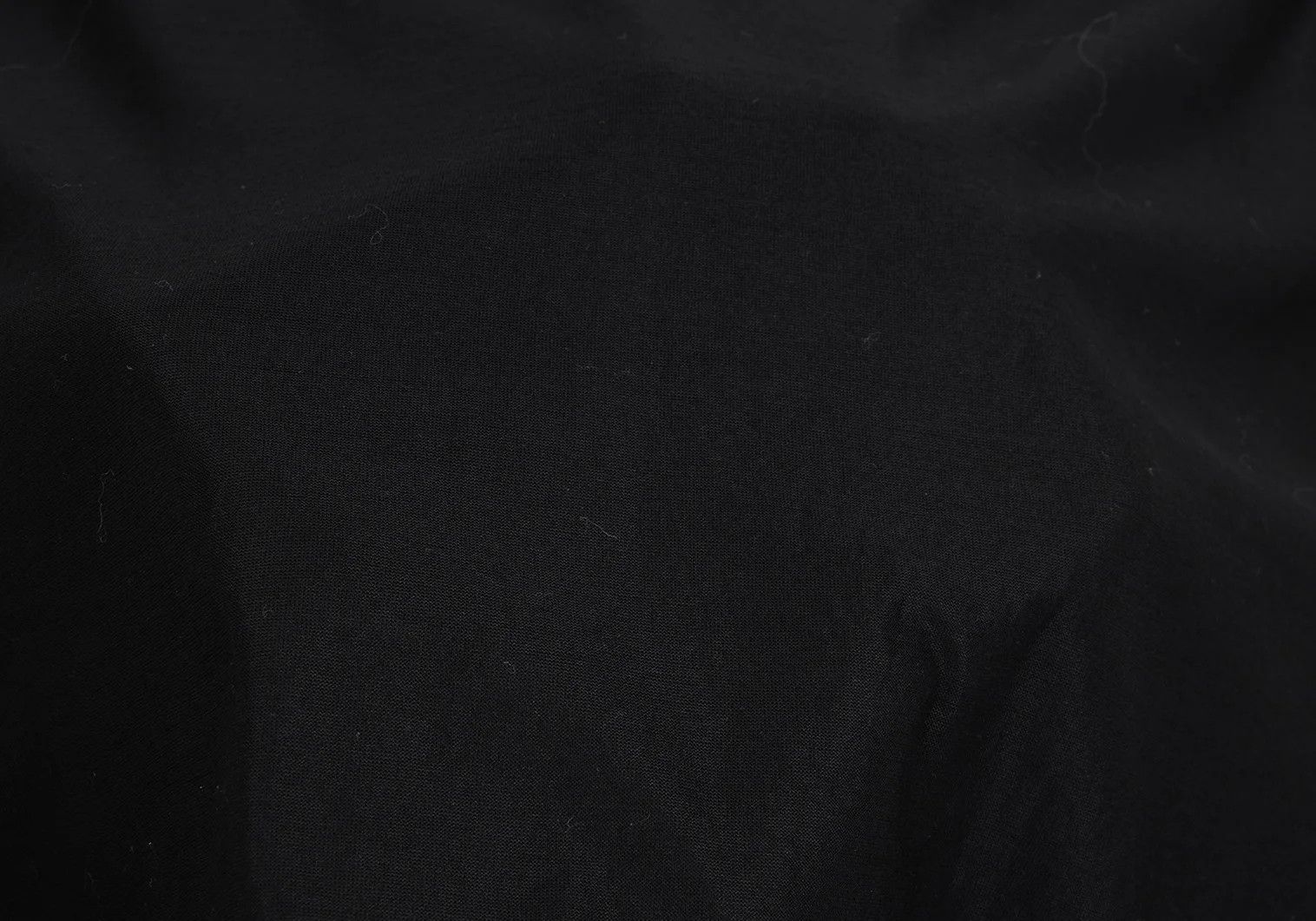 Yohji Yamamoto Yohji Yamamoto Glossy Collar T-Shirt Black M Size US M / EU 48-50 / 2 - 7 Thumbnail