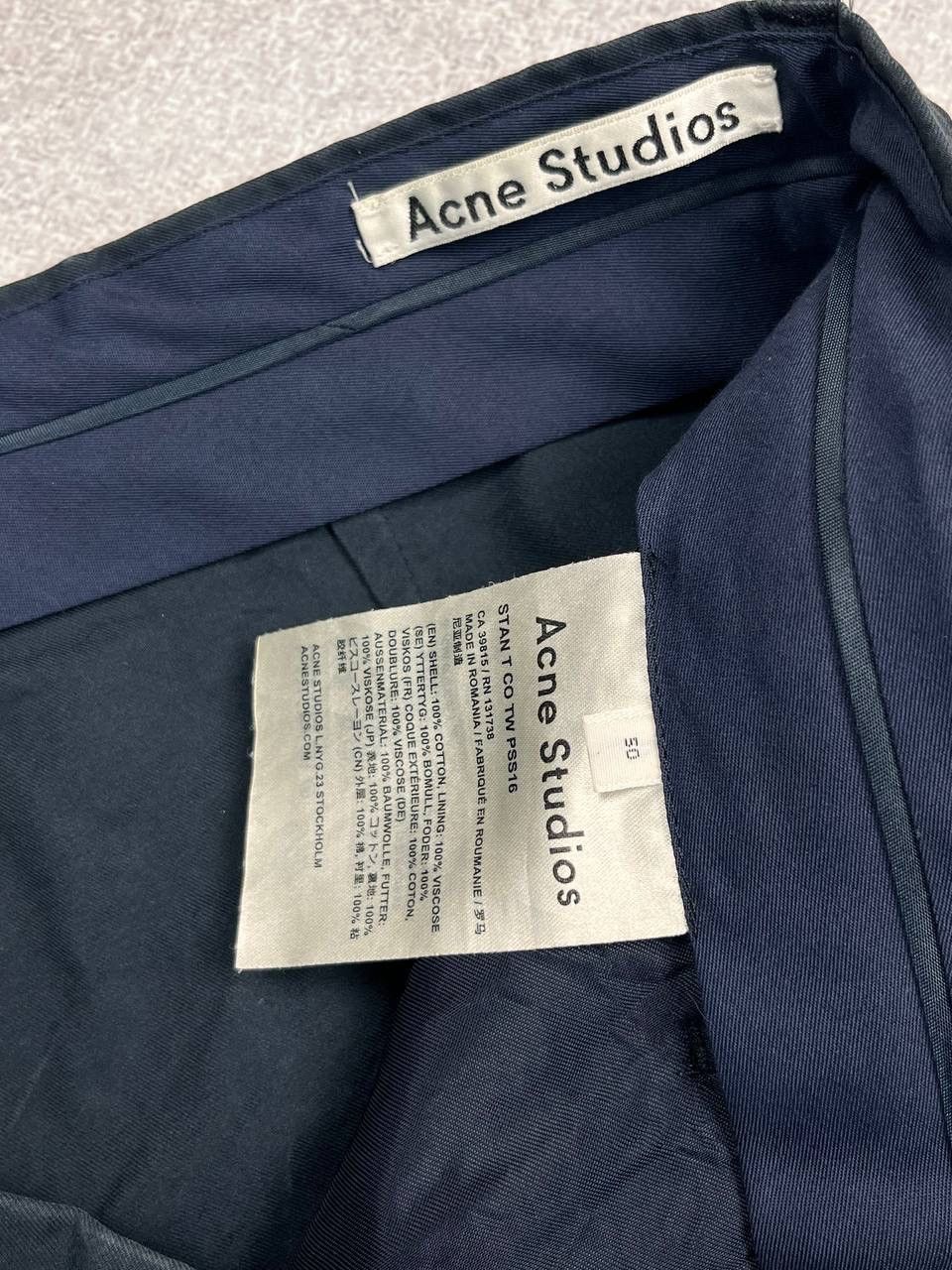 Acne Studios × Designer × Vintage Vintage Acne Studios Classic Chino Pants Y2K 34 Size US 34 / EU 50 - 5 Thumbnail