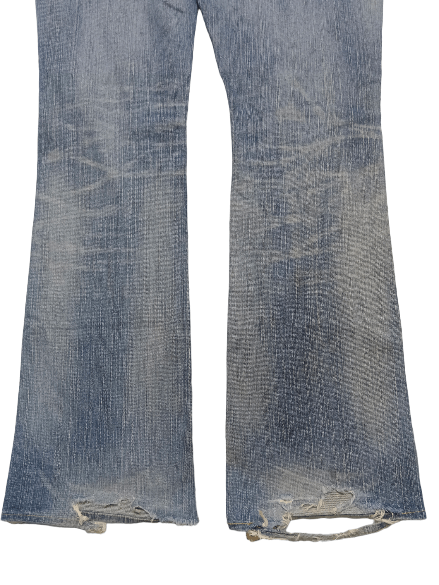 Edwin Edwin Seditionaries Distressed Flare Denim Size US 32 / EU 48 - 5 Thumbnail