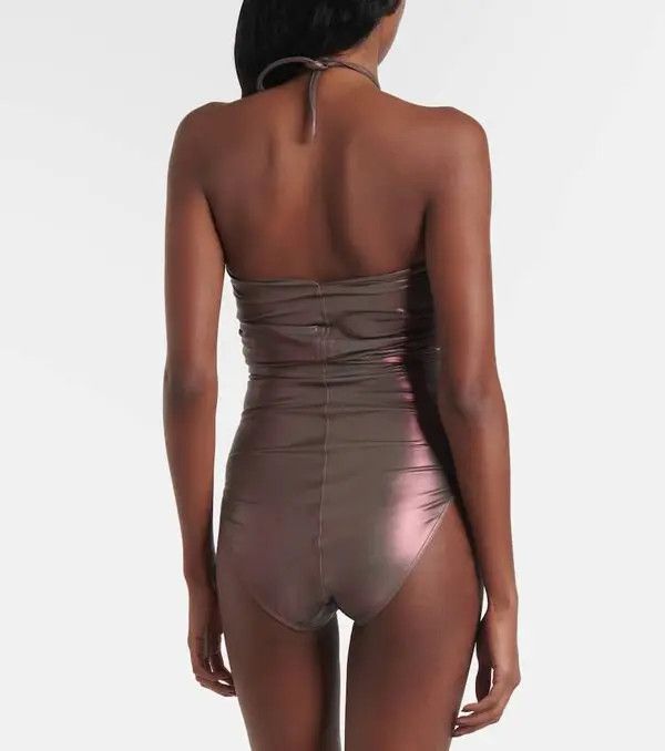 Rick Owens o1mle0426 Prong Bather Swimwear in Brown Size XS / US 0-2 / IT 36-38 - 3 Thumbnail
