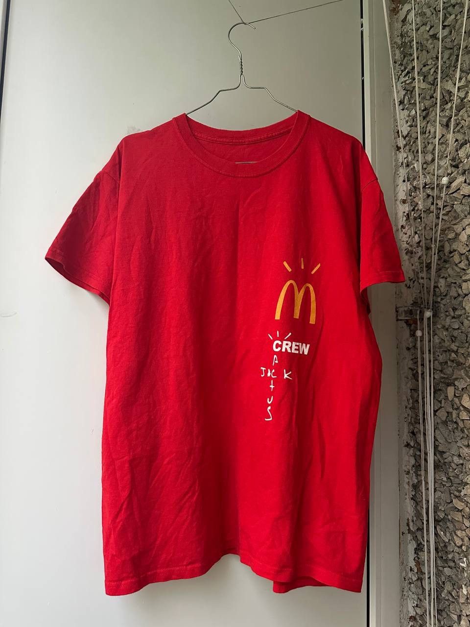 Rap Tees Travis Scott Cactus Jack McDonald's Crew T-shirt Rap Y2K Size US M / EU 48-50 / 2 - 1 Thumbnail