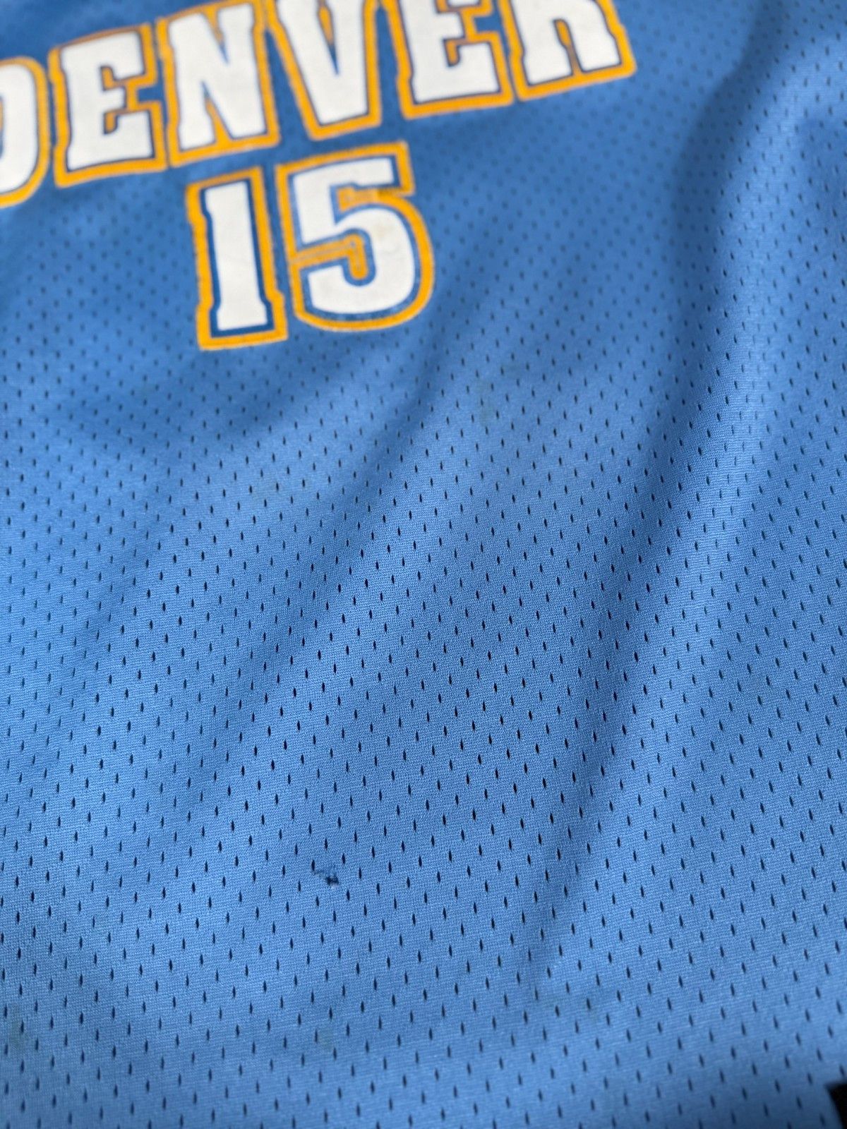 NBA NBA Reebok Denver Nuggets Carmelo Anthony #15 Jersey Size US XS / EU 42 / 0 - 7 Thumbnail