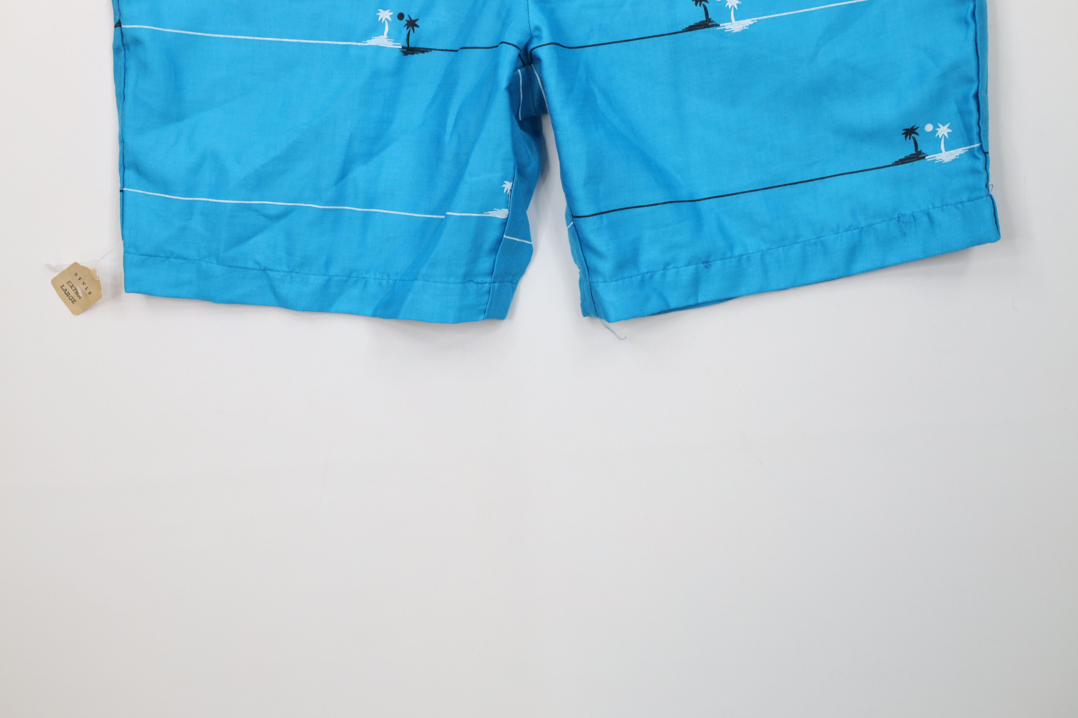 Vintage Deadstock Vintage 70s Streetwear Island Lined Shorts USA Size US 36 / EU 52 - 4 Thumbnail