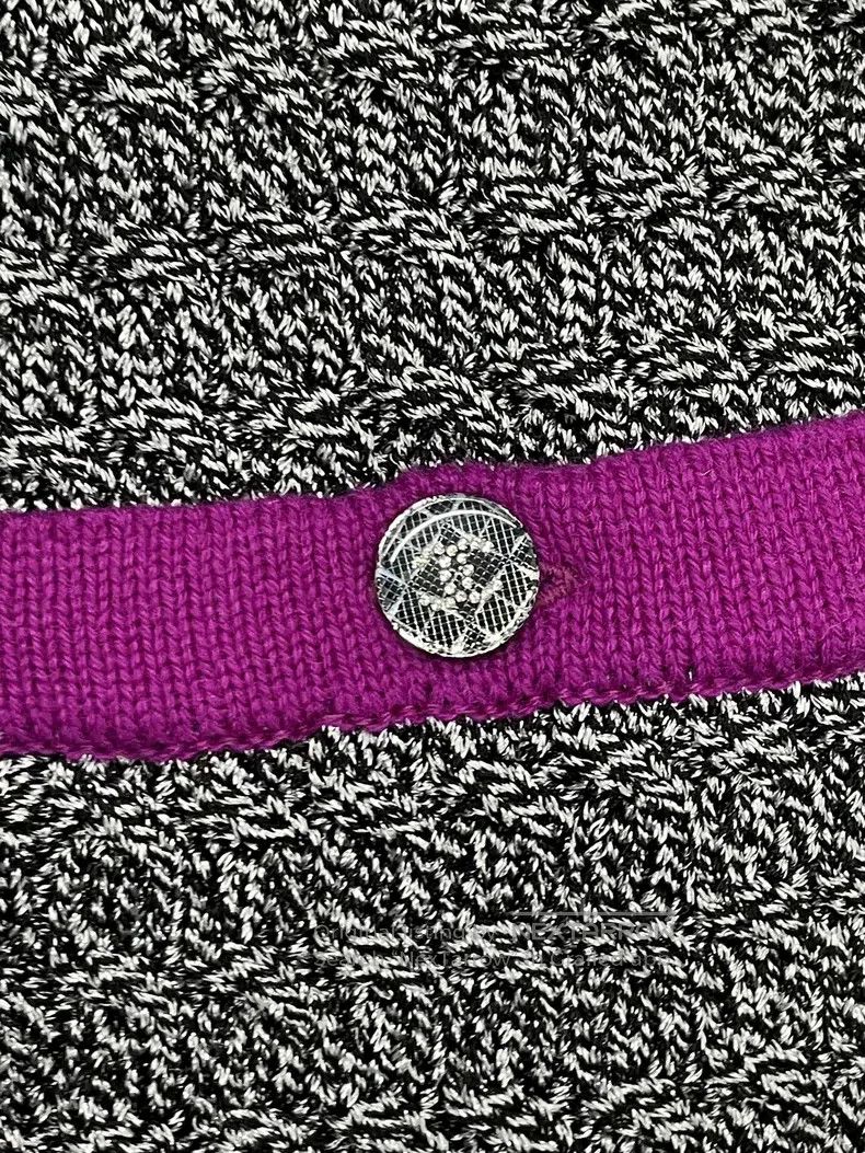 Chanel Chanel 21k purple gray hem sequin skirt Size 25" / US 0 / IT 36 - 2 Thumbnail