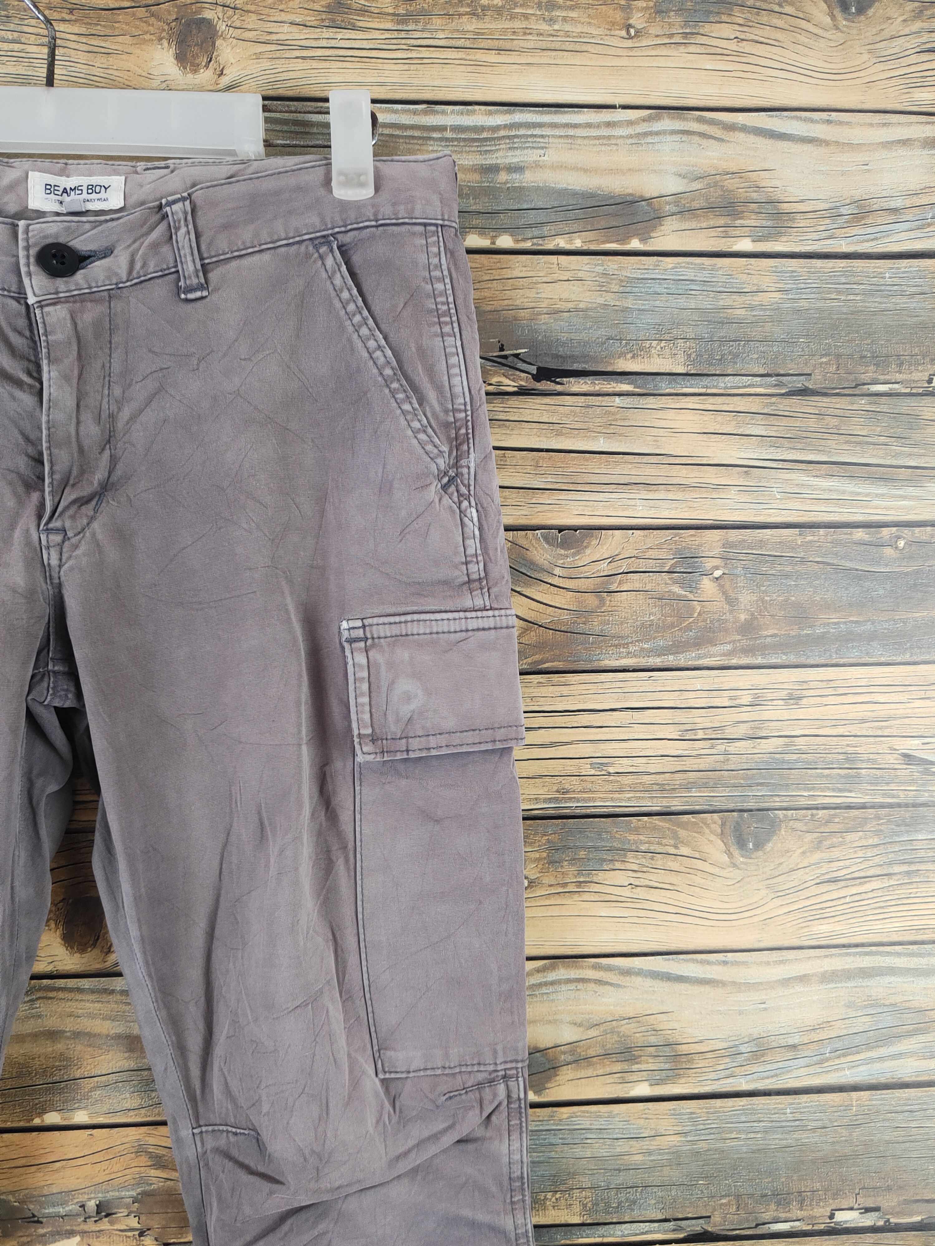 Beams Plus Beams Boy Dark Gray Multipocket Tactical Cargo Pants #W2194 Size US 30 / EU 46 - 5 Thumbnail