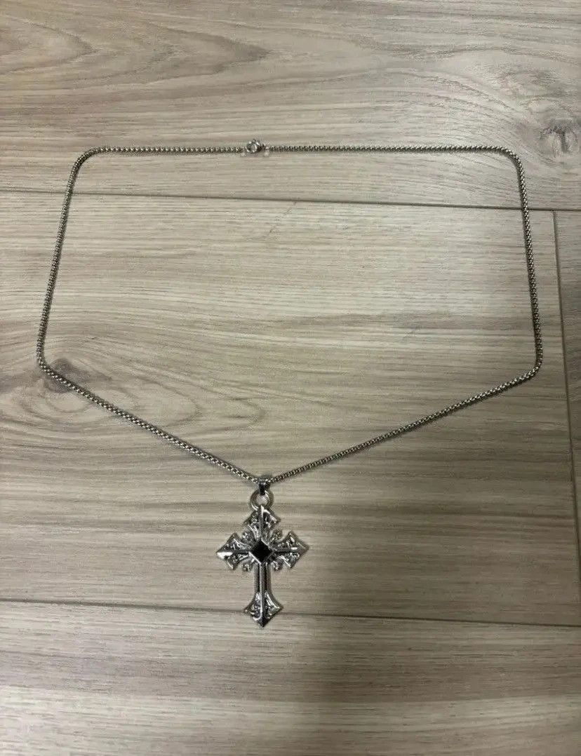 Japanese Brand Black Ore Cross Necklace Size ONE SIZE - 4 Thumbnail