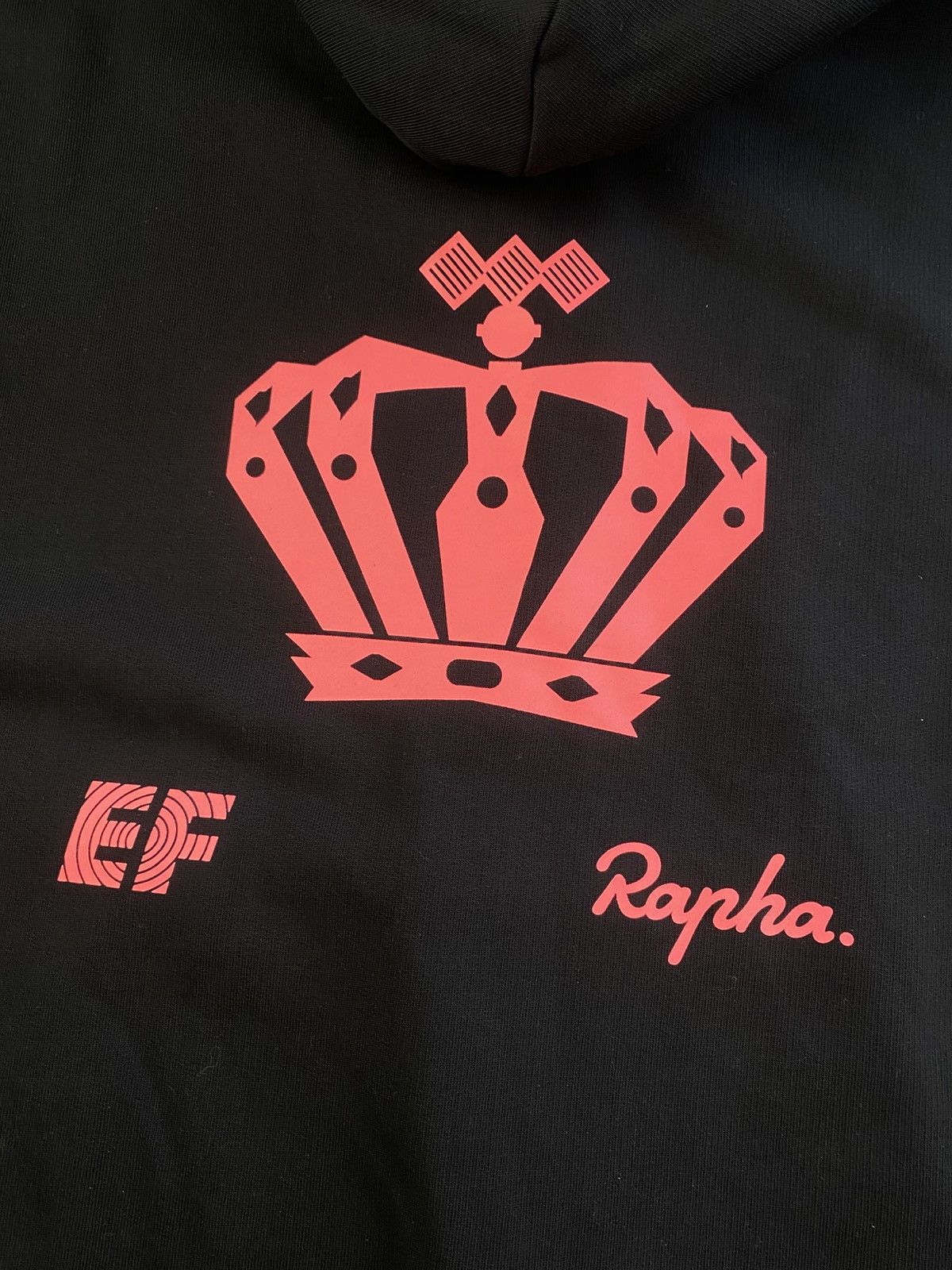 Rapha Rapha EF Black Hoodie Size: M Size US M / EU 48-50 / 2 - 7 Thumbnail