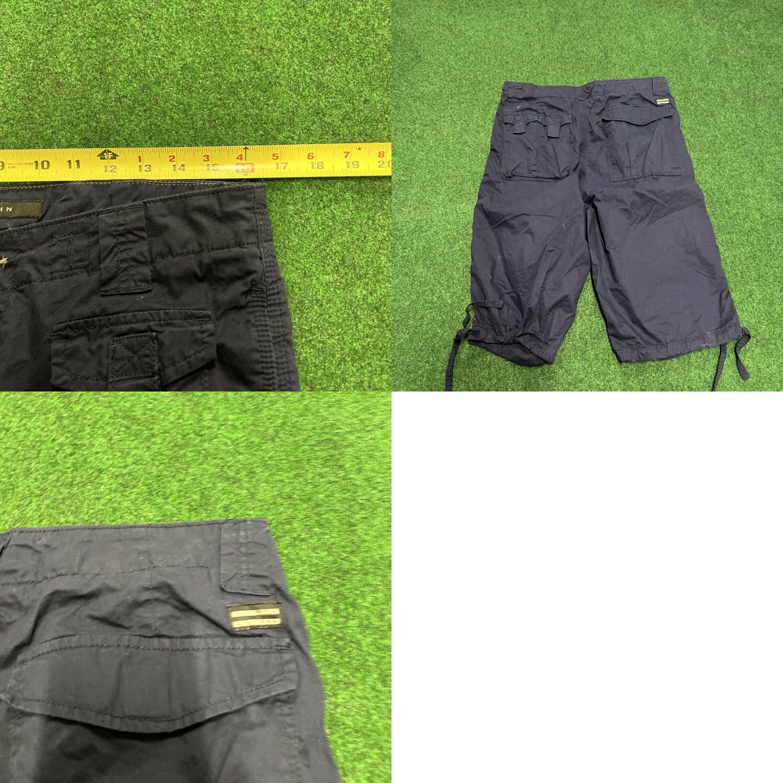 Sean John Sean John Mens Blue Cargo Parachute Shorts Size 30 Size US 30 / EU 46 - 8 Thumbnail