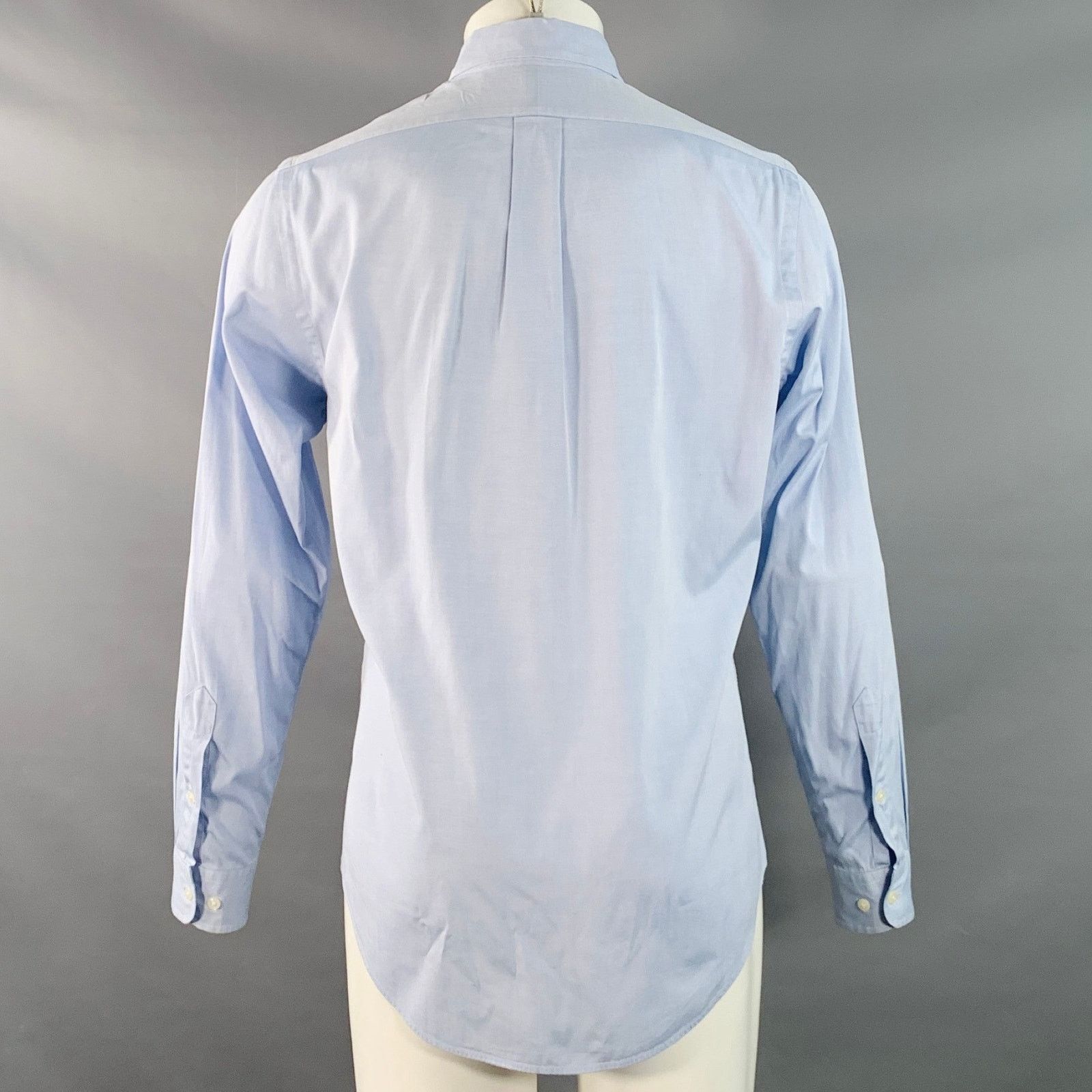 Ralph Lauren Size S Blue Cotton Button Down Collar Long Sleeve Shirt Size US S / EU 44-46 / 1 - 4 Thumbnail