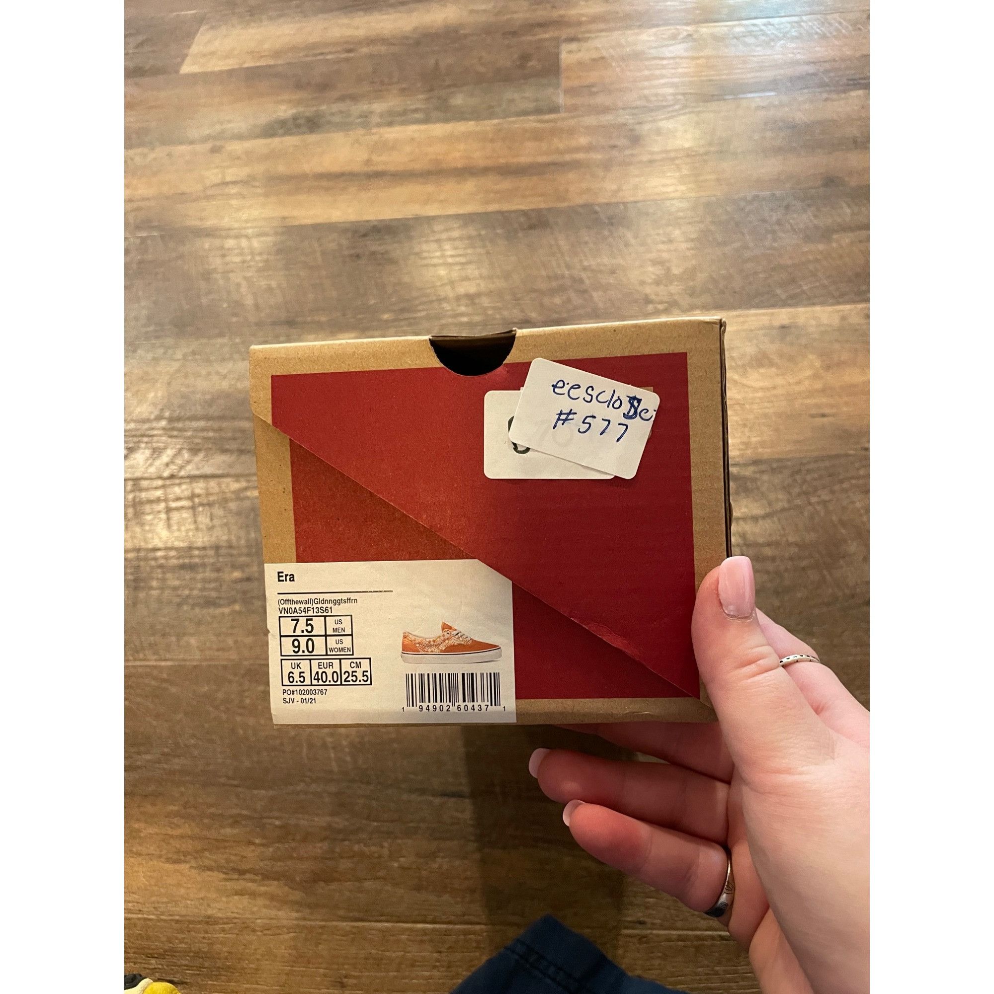 Vans Vans Era Off The Wall Golden Nugget VN0A54F13S61 Men’s 7.5 W Size US 7.5 / EU 40-41 - 2 Thumbnail